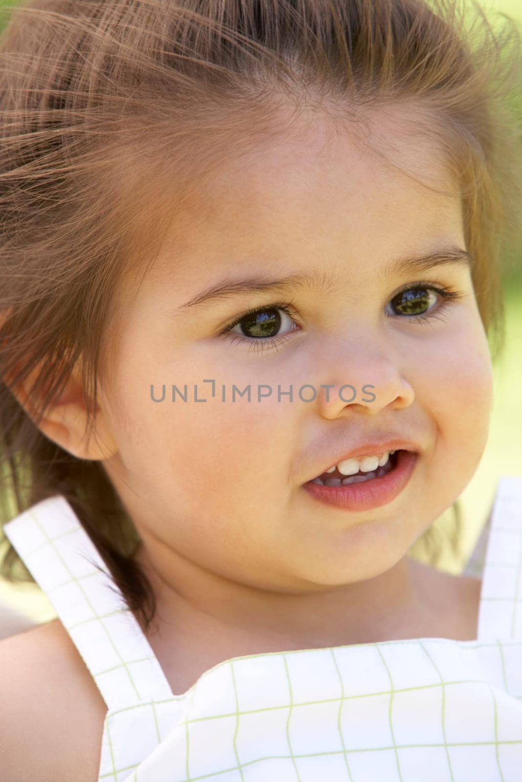 Portrait Of Baby Girl