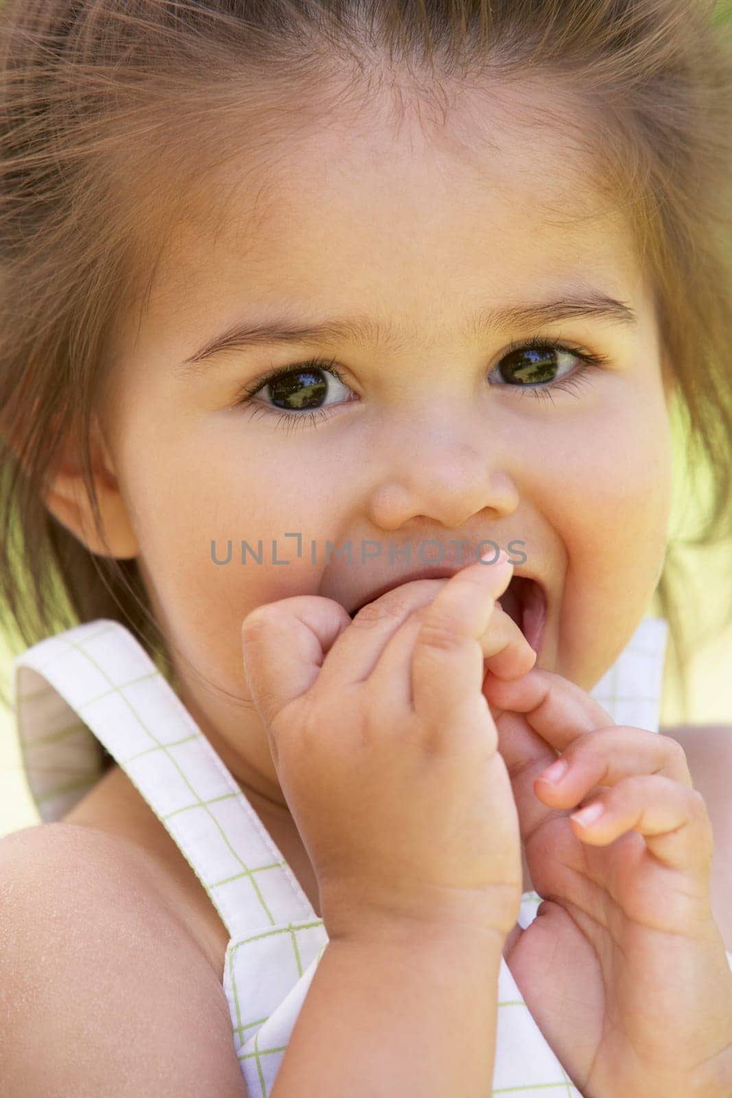 Portrait Of Girl Smiling