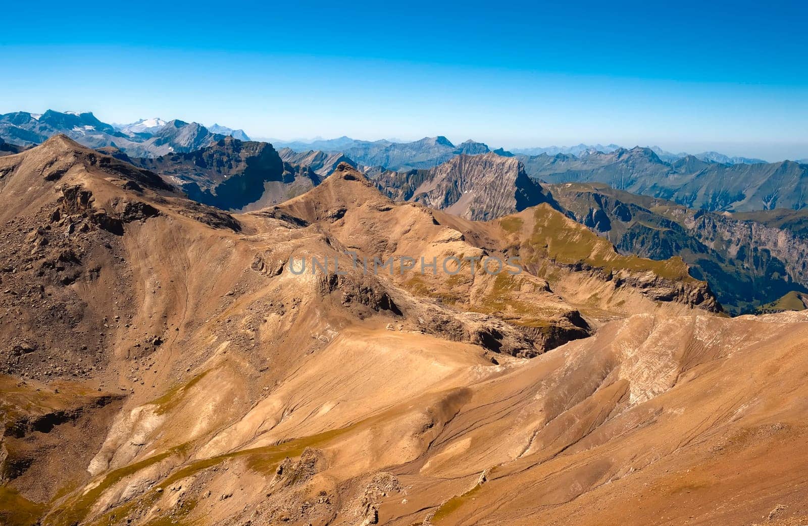Schilthorn panorama to the northwest