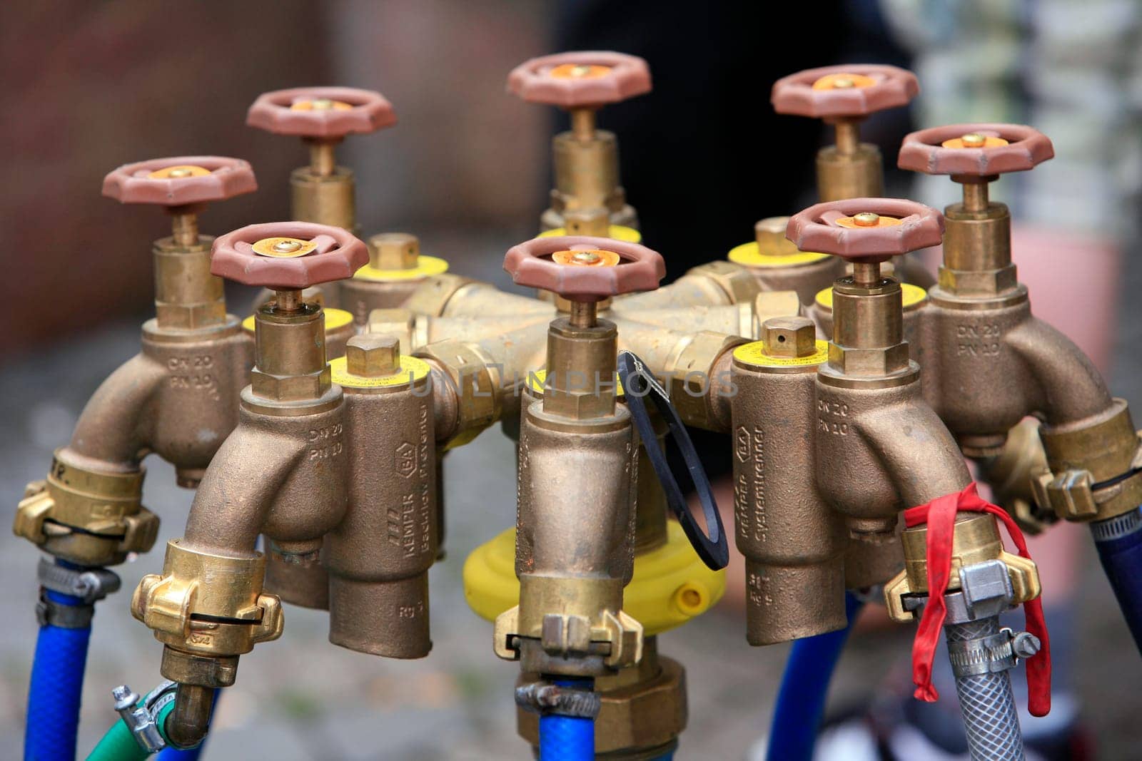 Faucets at the flea market