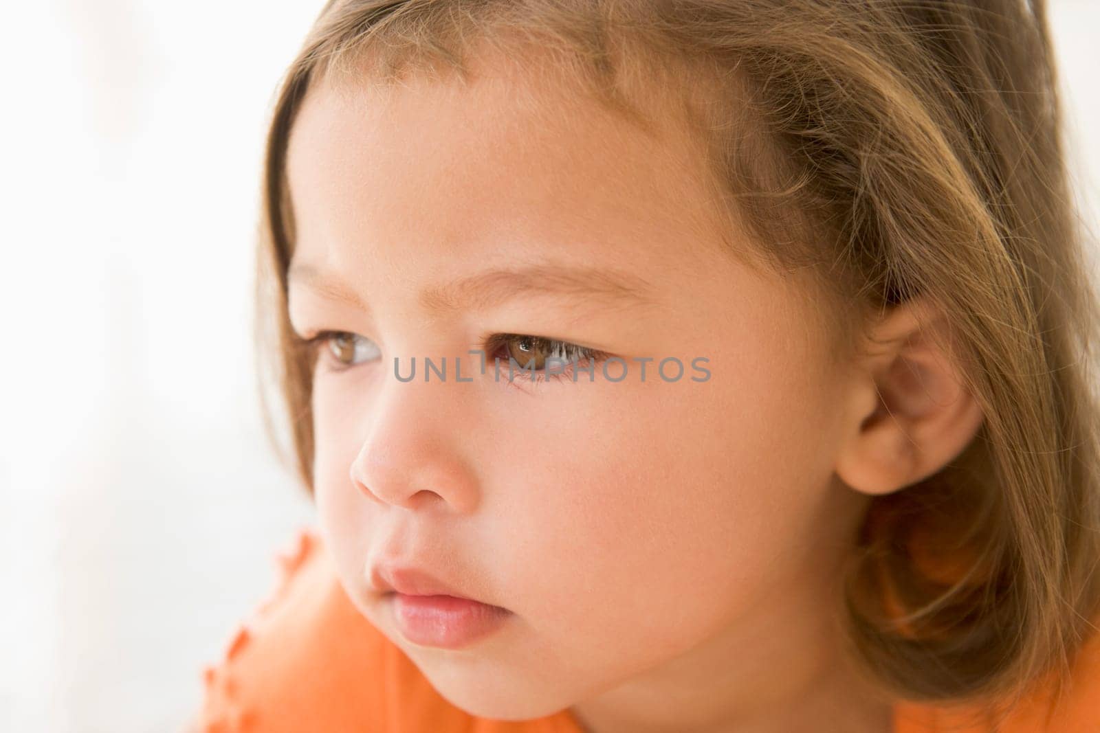 Young girl indoors