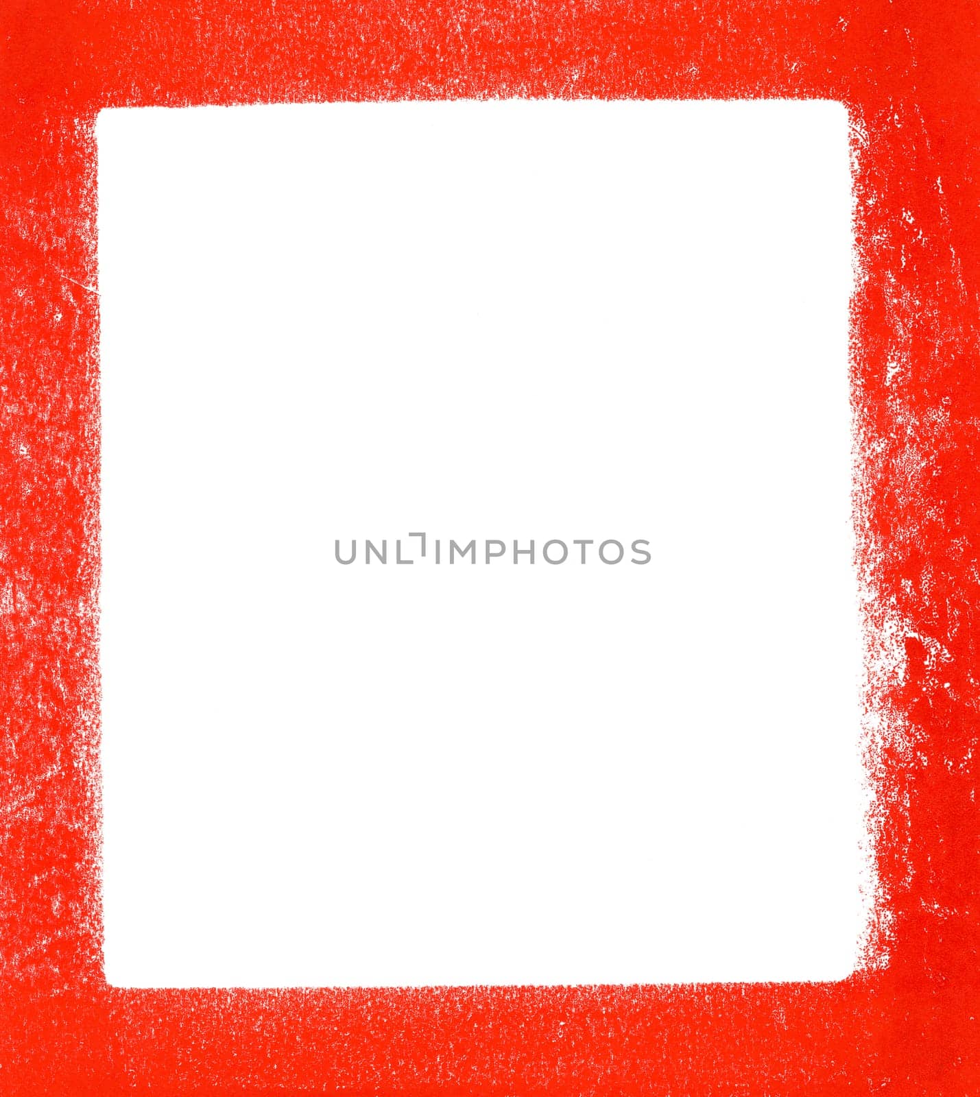 printed red frame