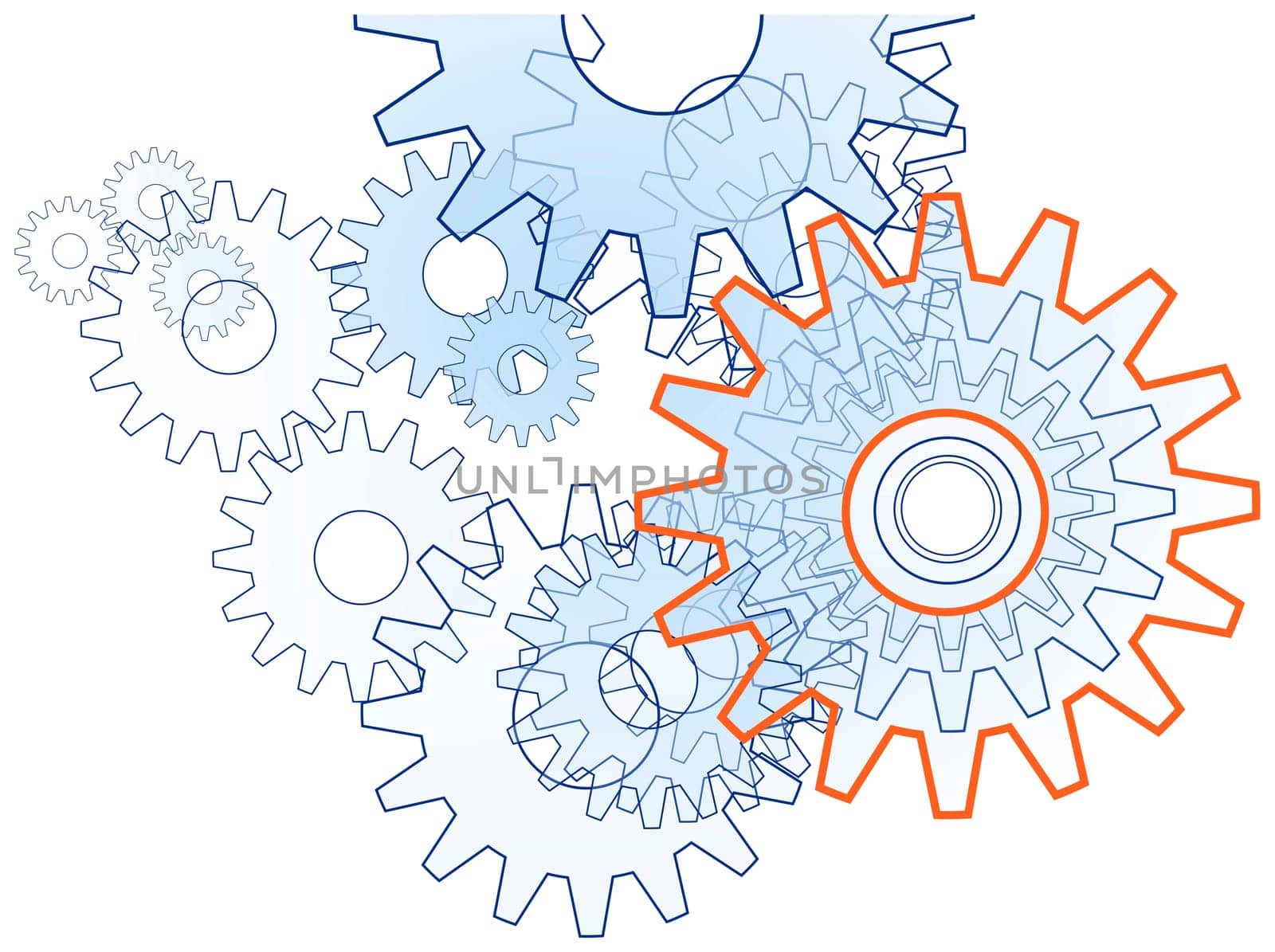 Gear Team Engineering Icon Free