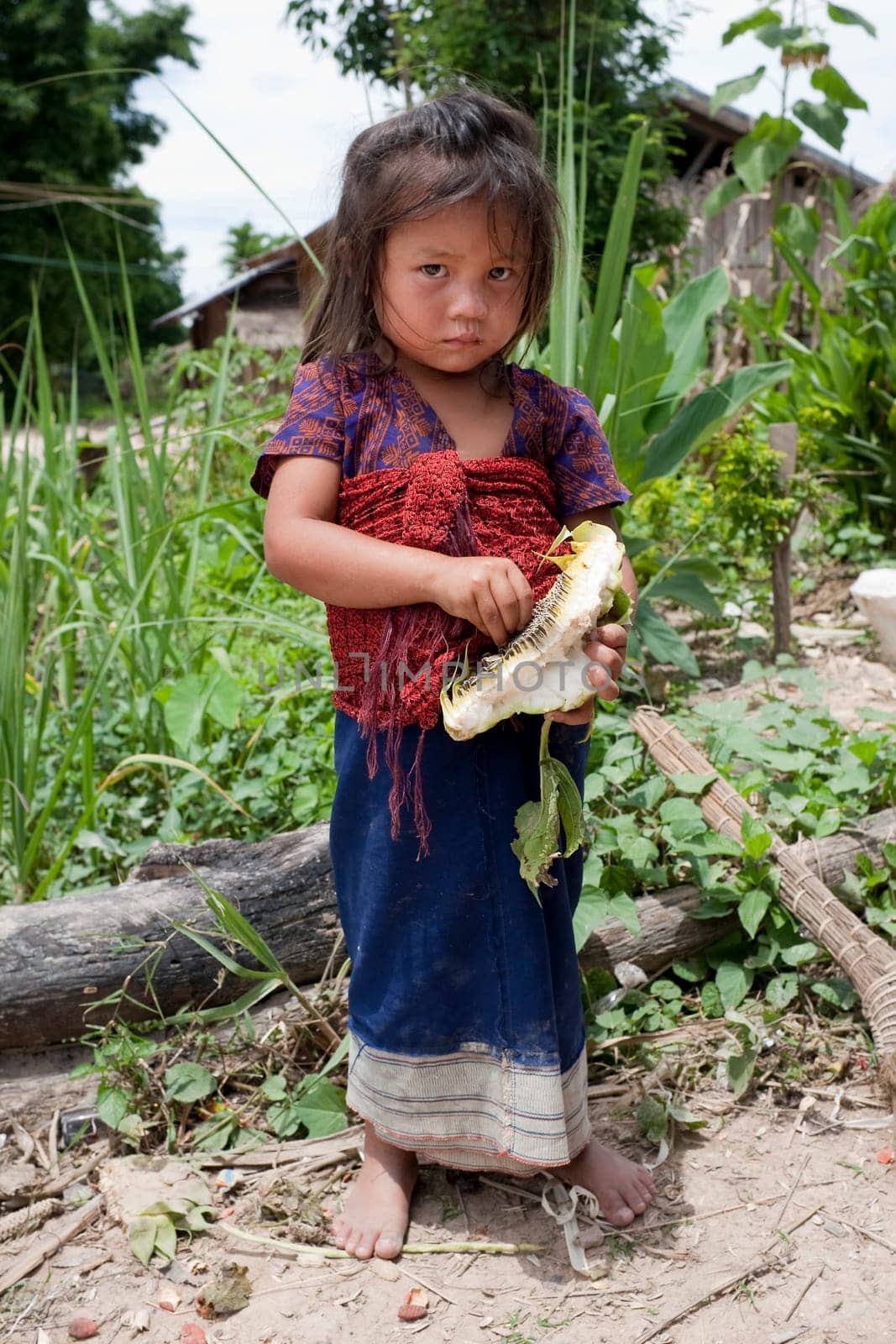Child of Asia in Laos