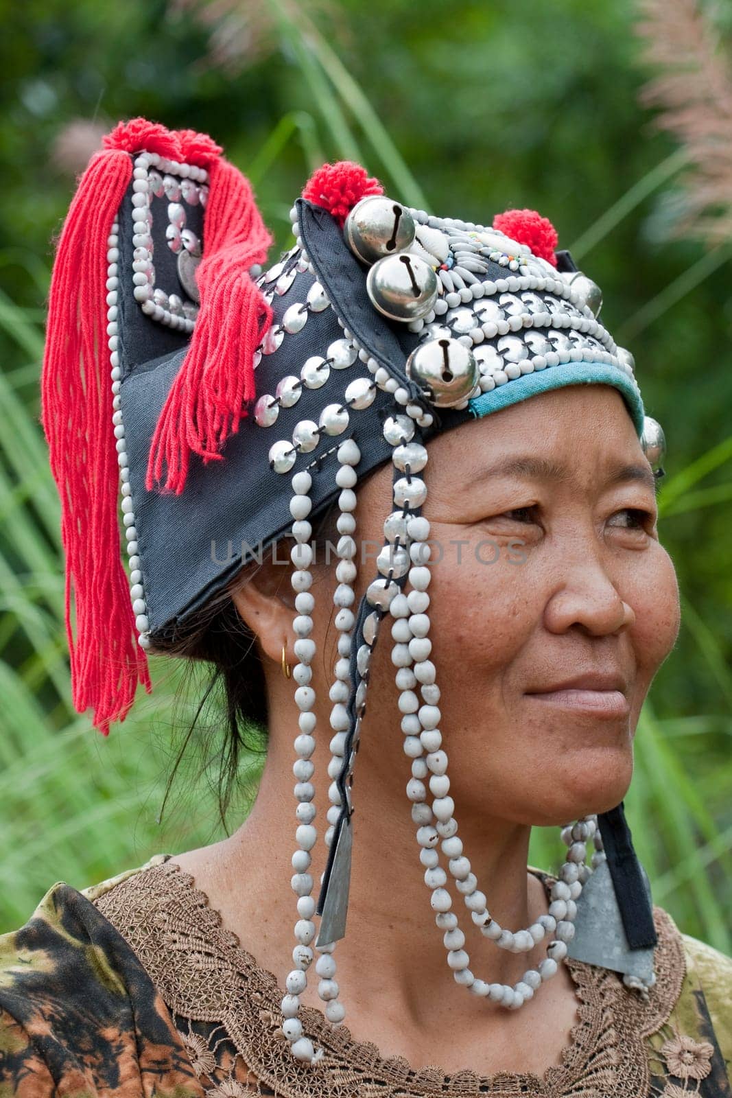 Portrait Woman of Thailand,Akha