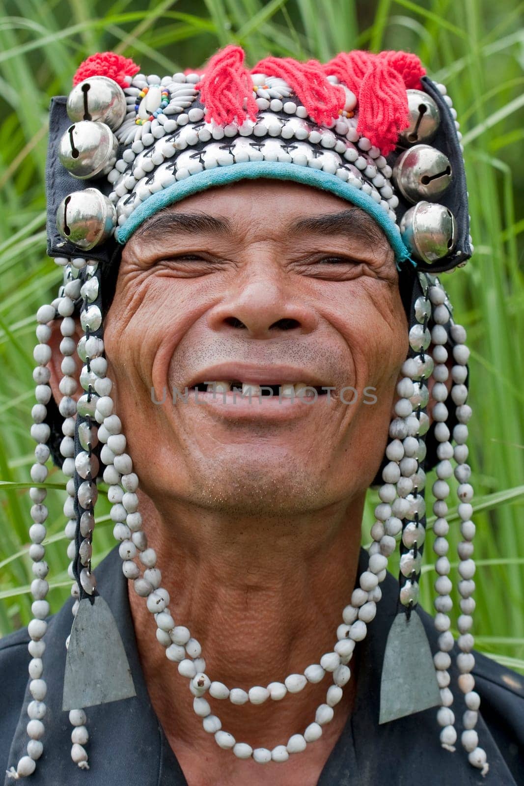 Portrait Man of Thailand,Akha