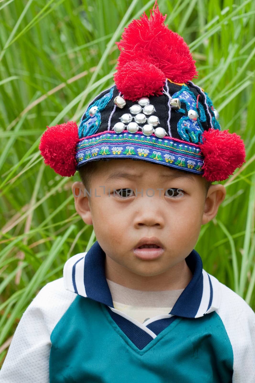 Portrait Boy of Thailand,Akha