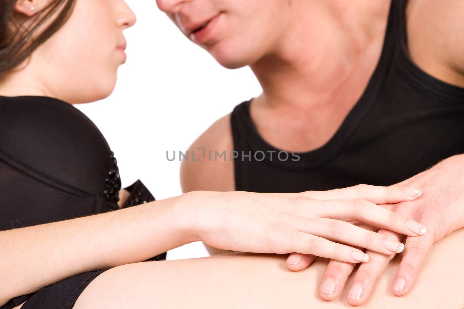 My hand on your hand in love