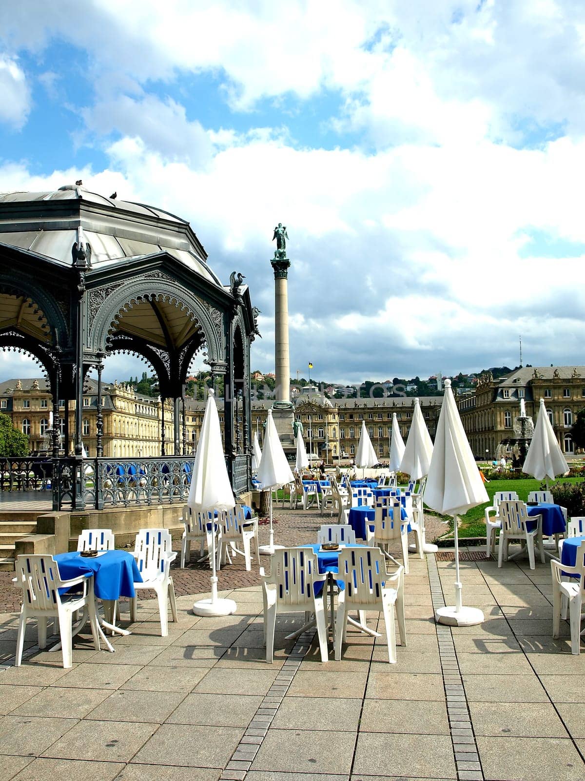 Stuttgart Königsstraße View of Schlossplatz