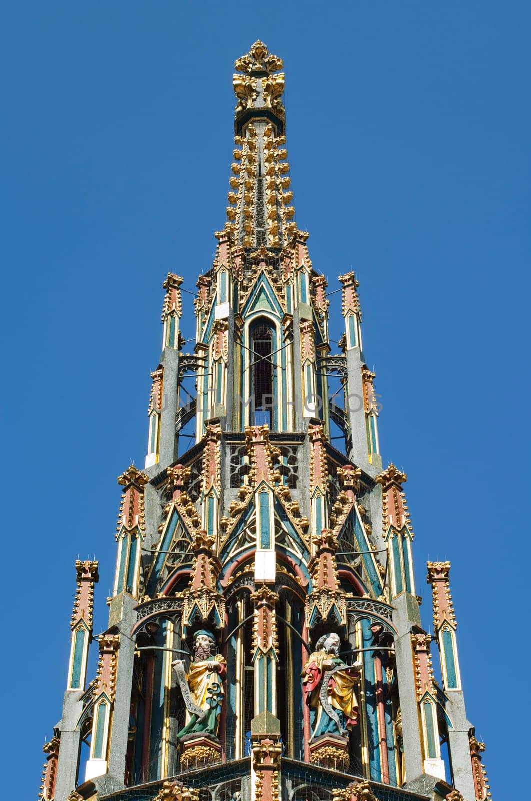 Spire of the Frauenkirche in Nuremberg