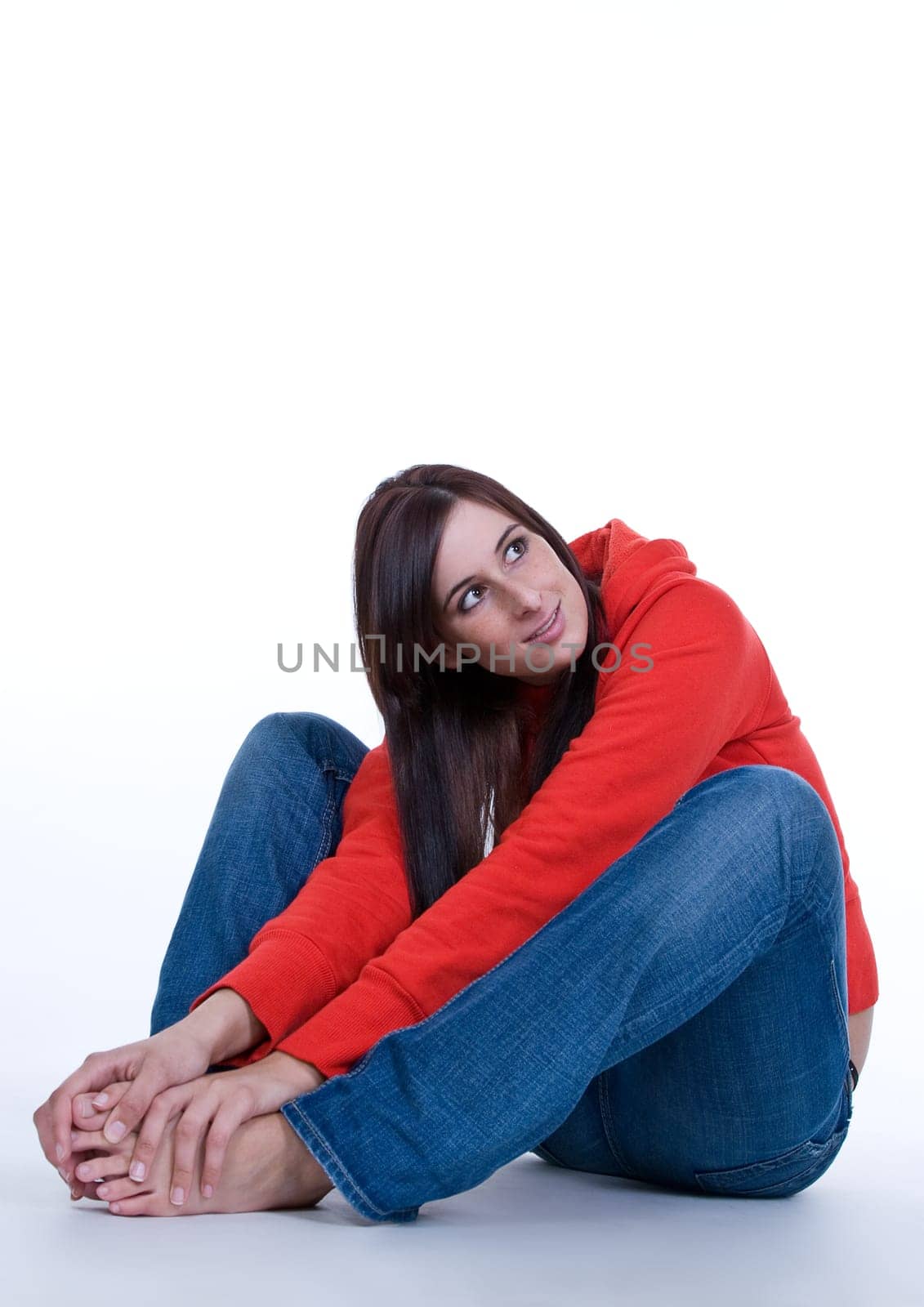 Seated woman