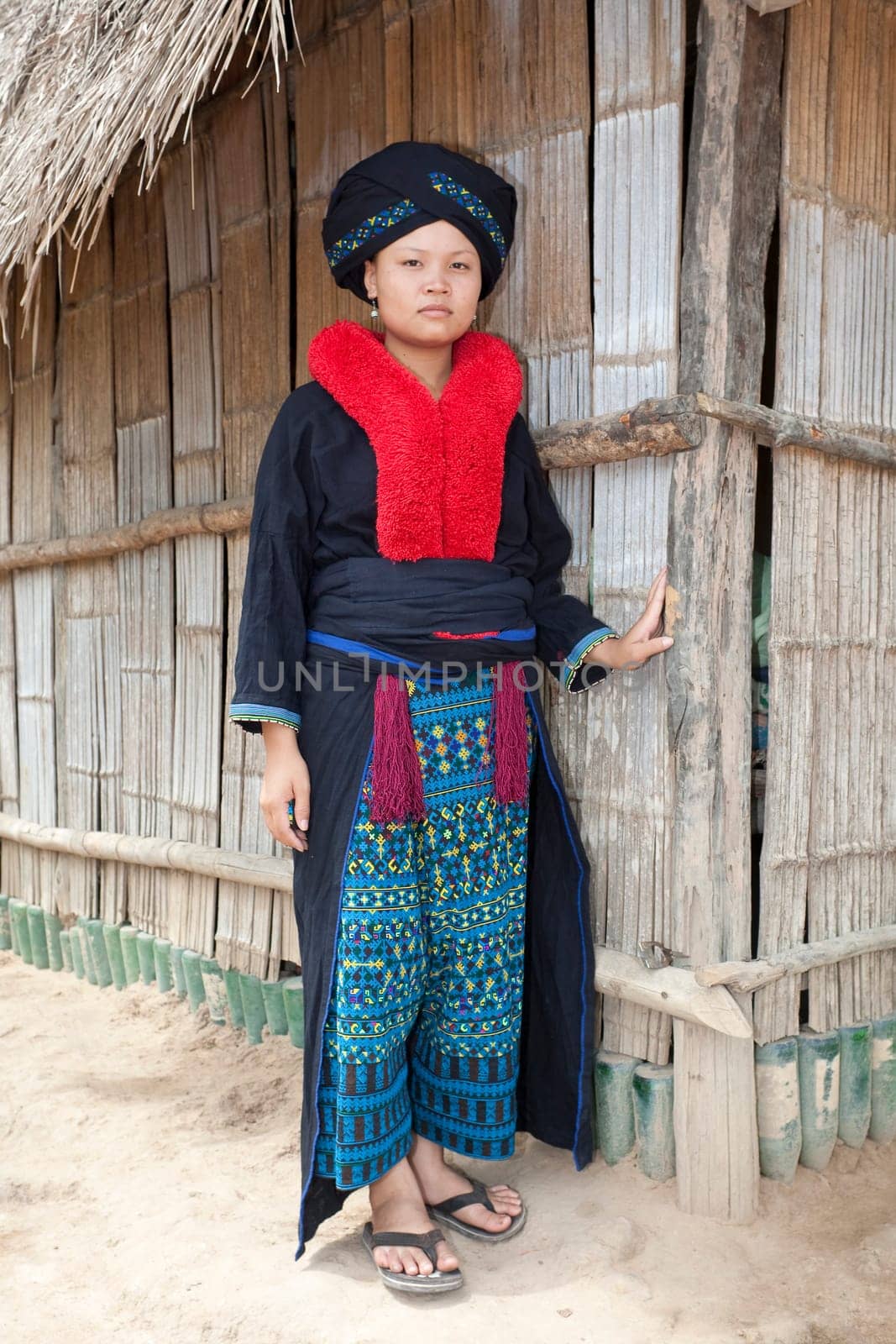 Asian woman from Laos,Yao ethnic group
