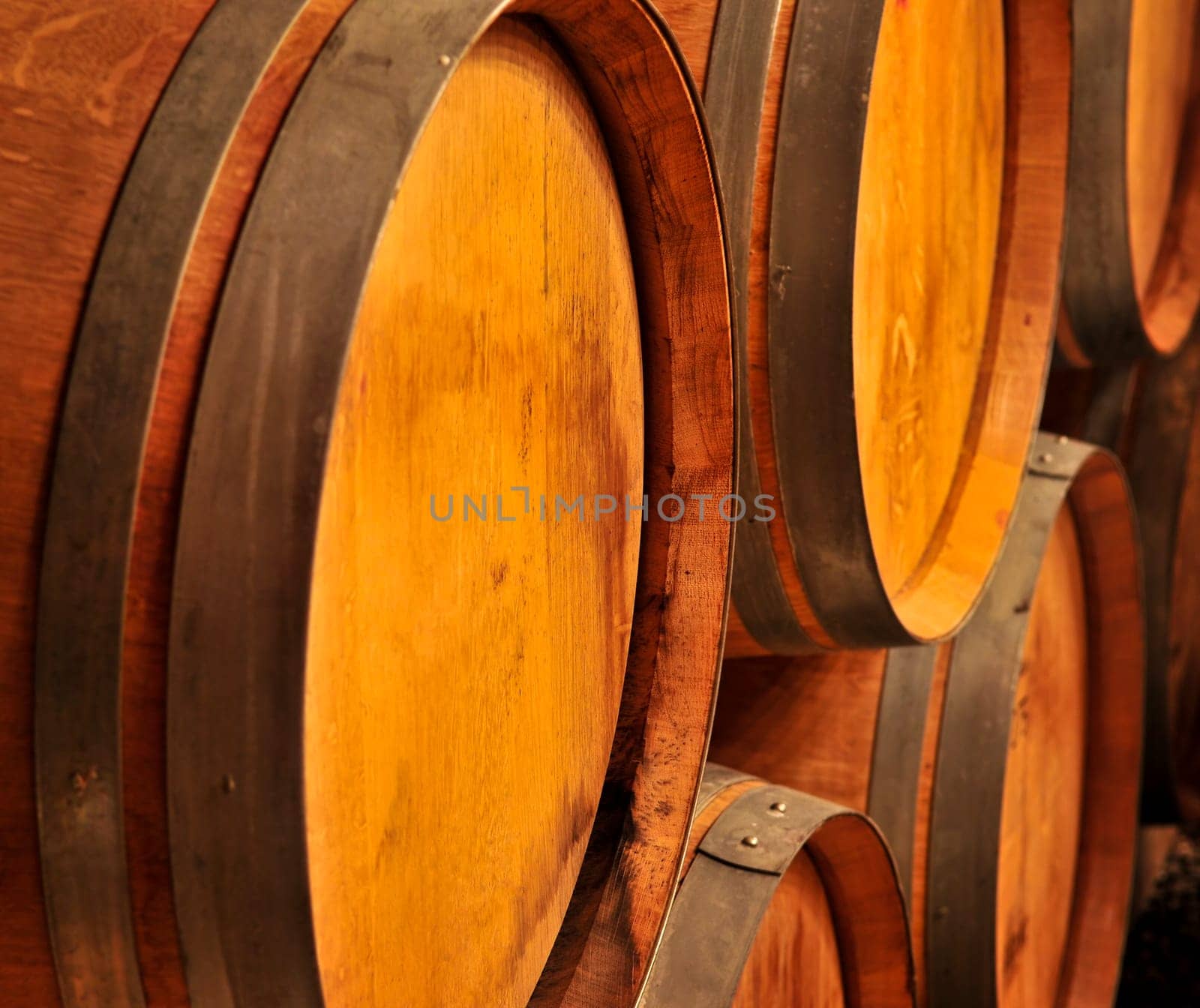 Wine barrels