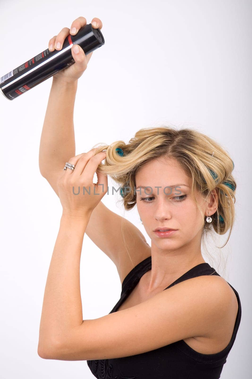 Spray on hair