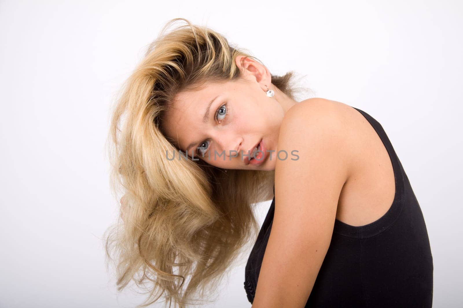 Hair open