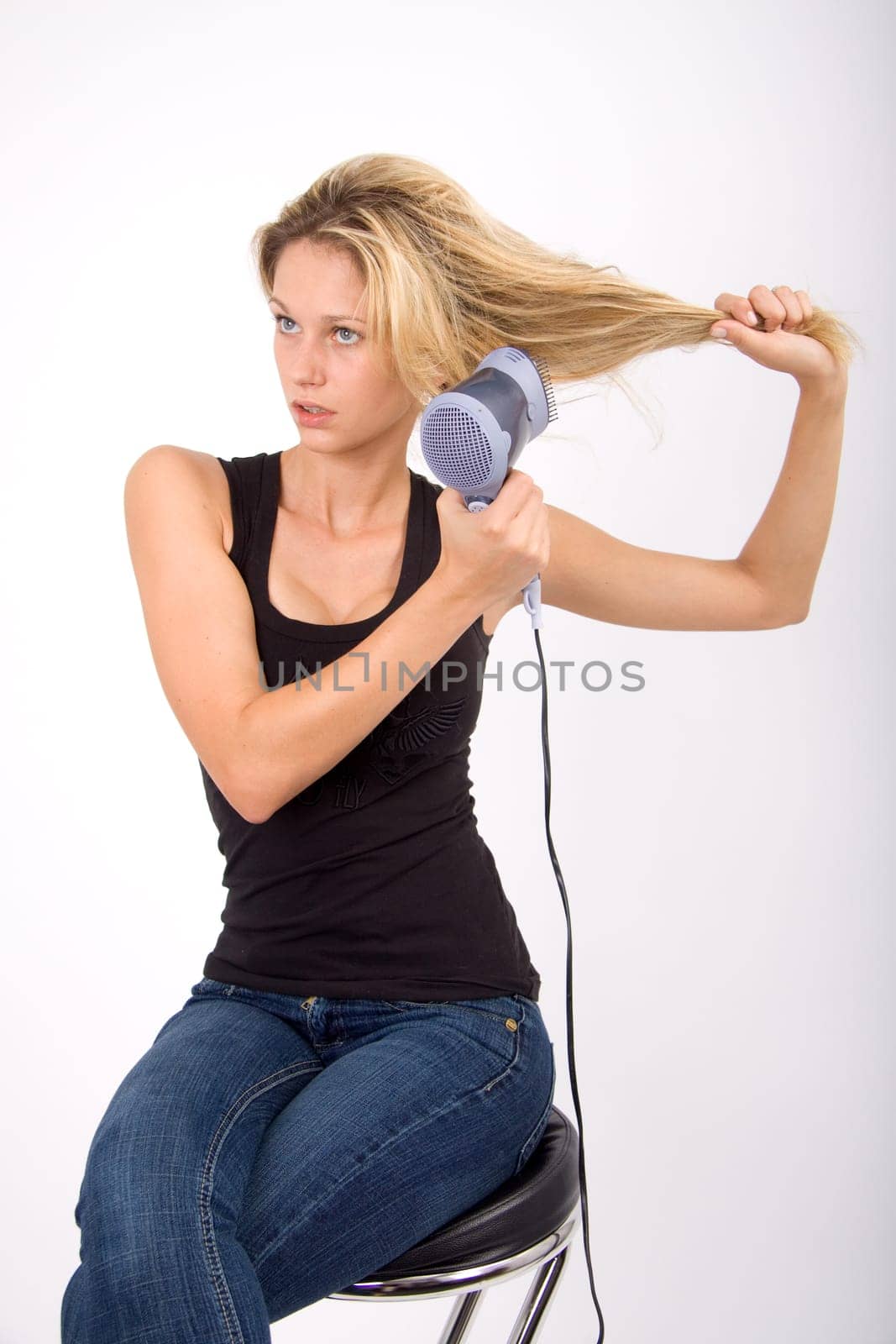 Blow dry braid