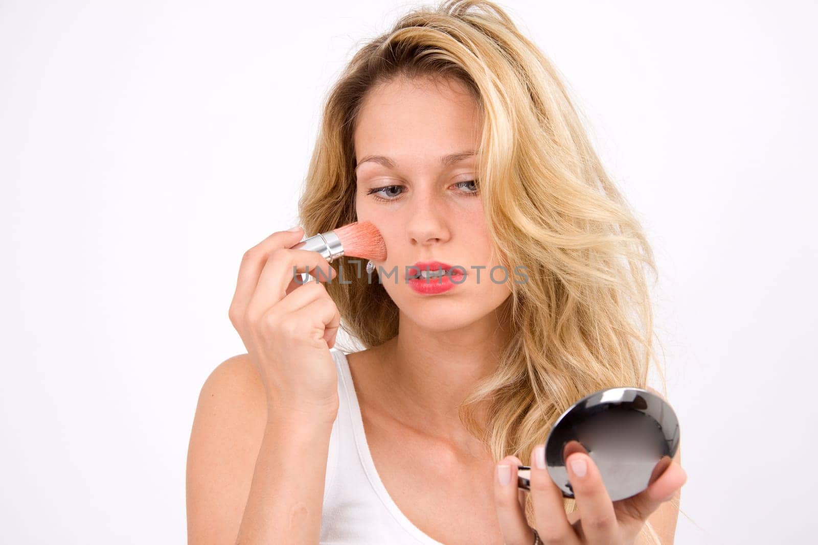 Mirror and blush