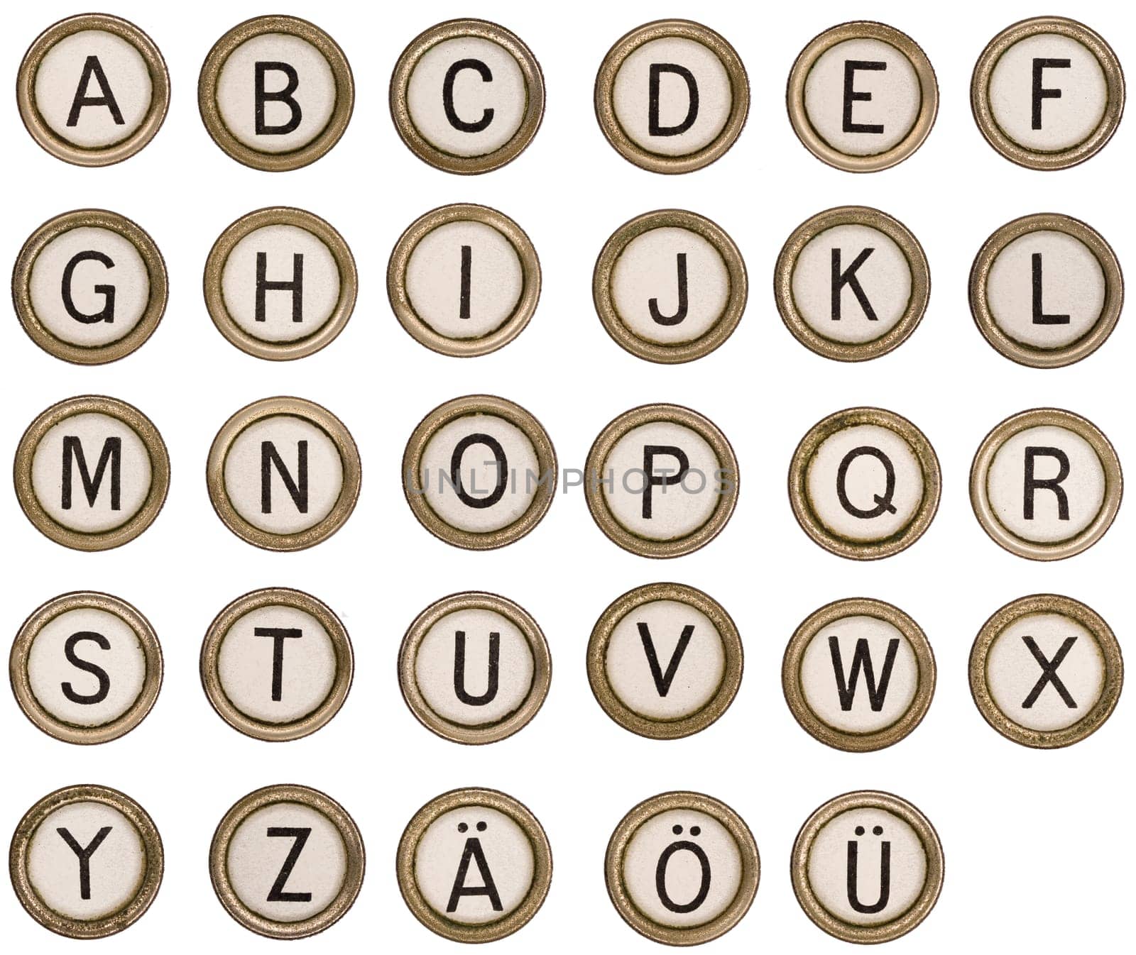 Typewriters Alphabet