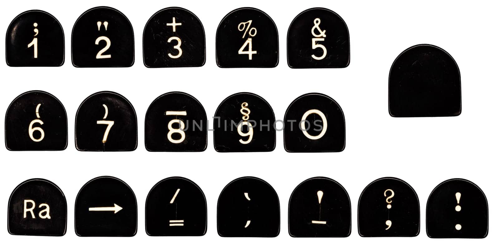 Typewriters ABC Numbers