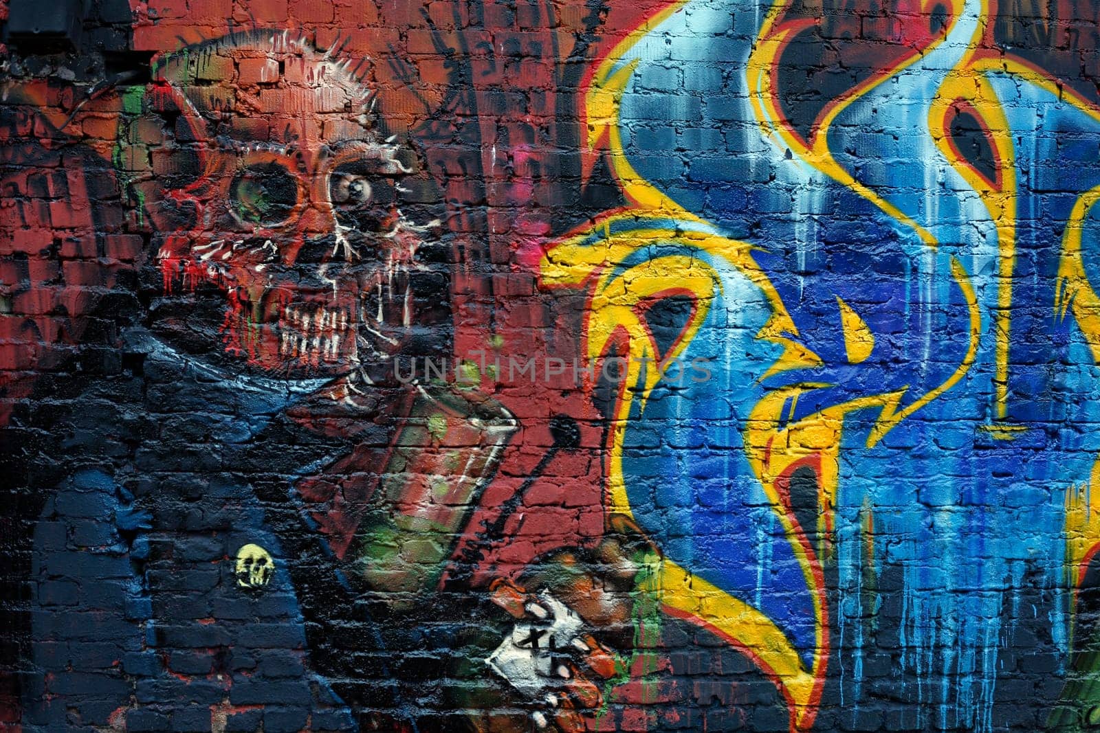 Sprayer on the wall