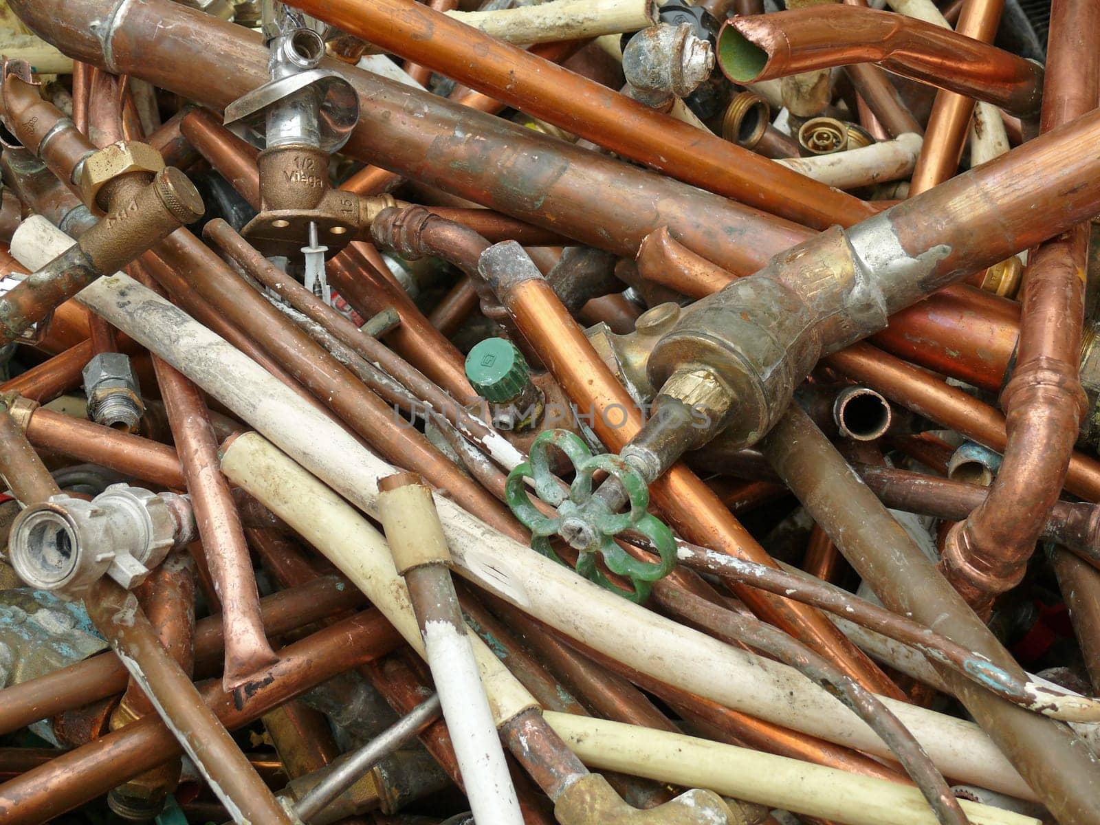Old Copper Pipes