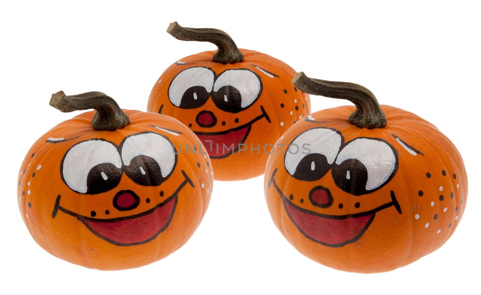 decorated pumpkin for Halloween