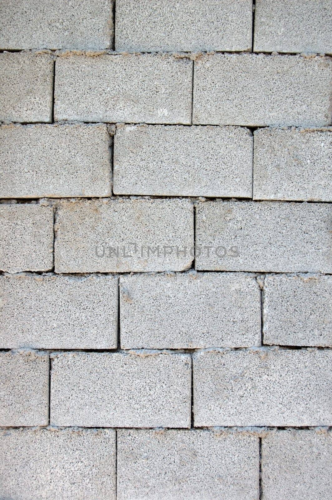 cinder block wall
