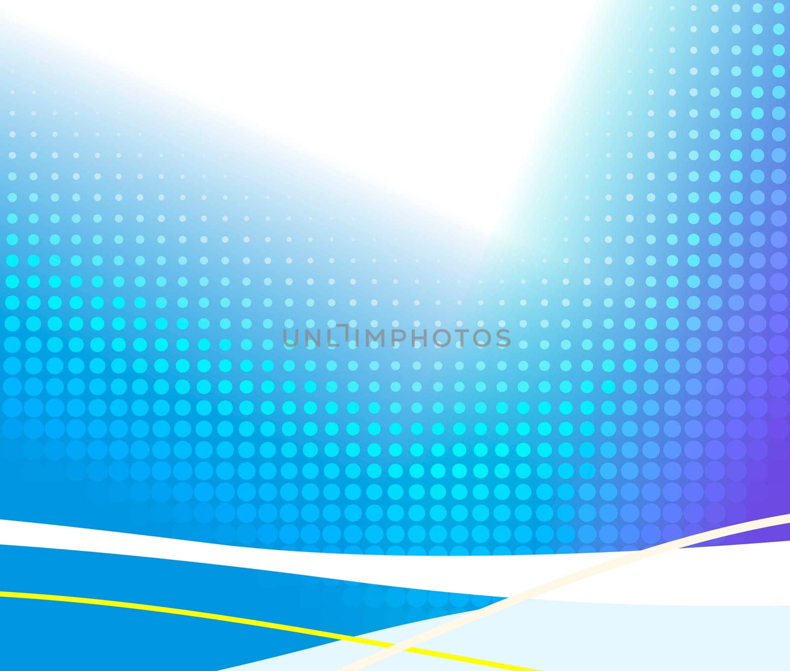 Background Abstract Blue Banner Grid