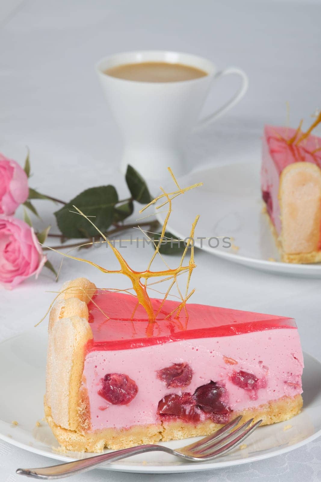 Cherry pie close