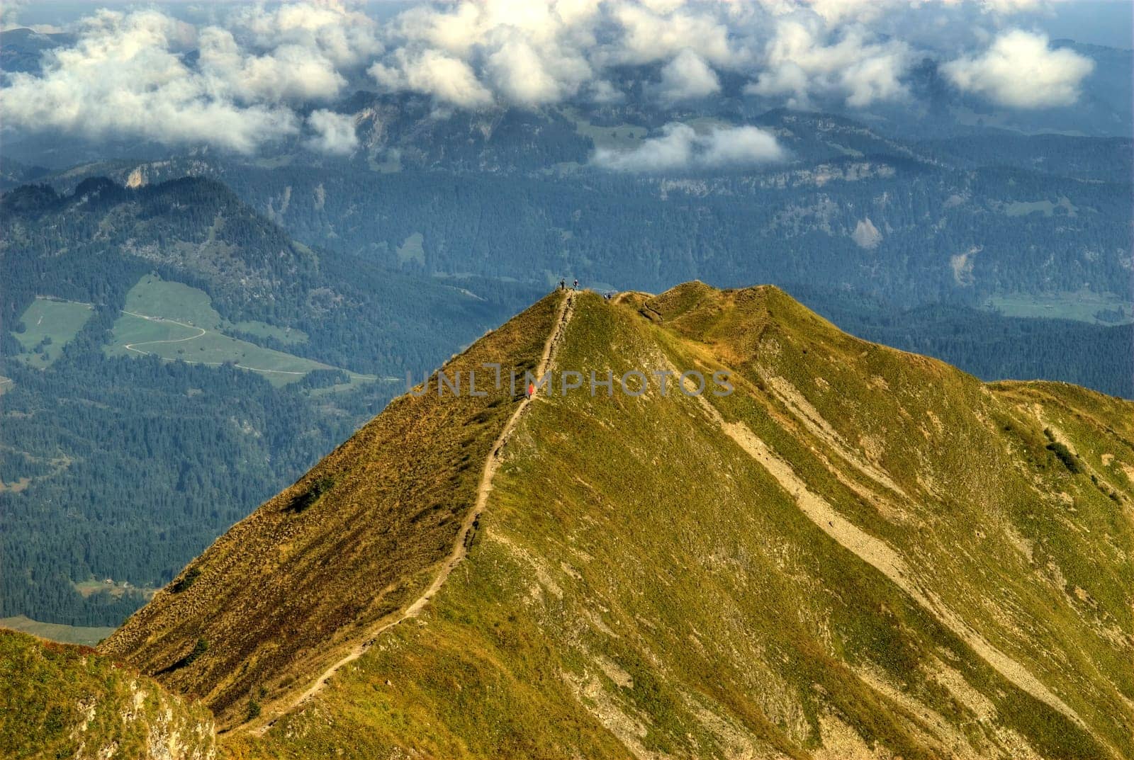 Degree hike on the Fellhorn