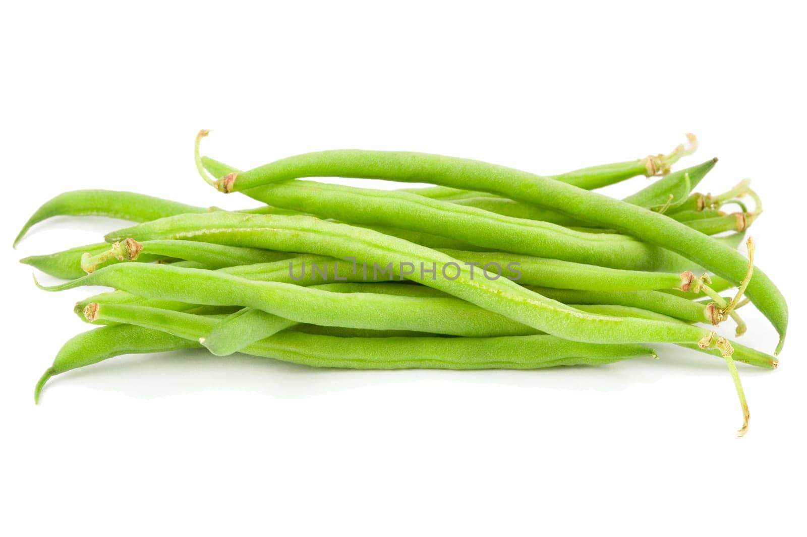green beans pile