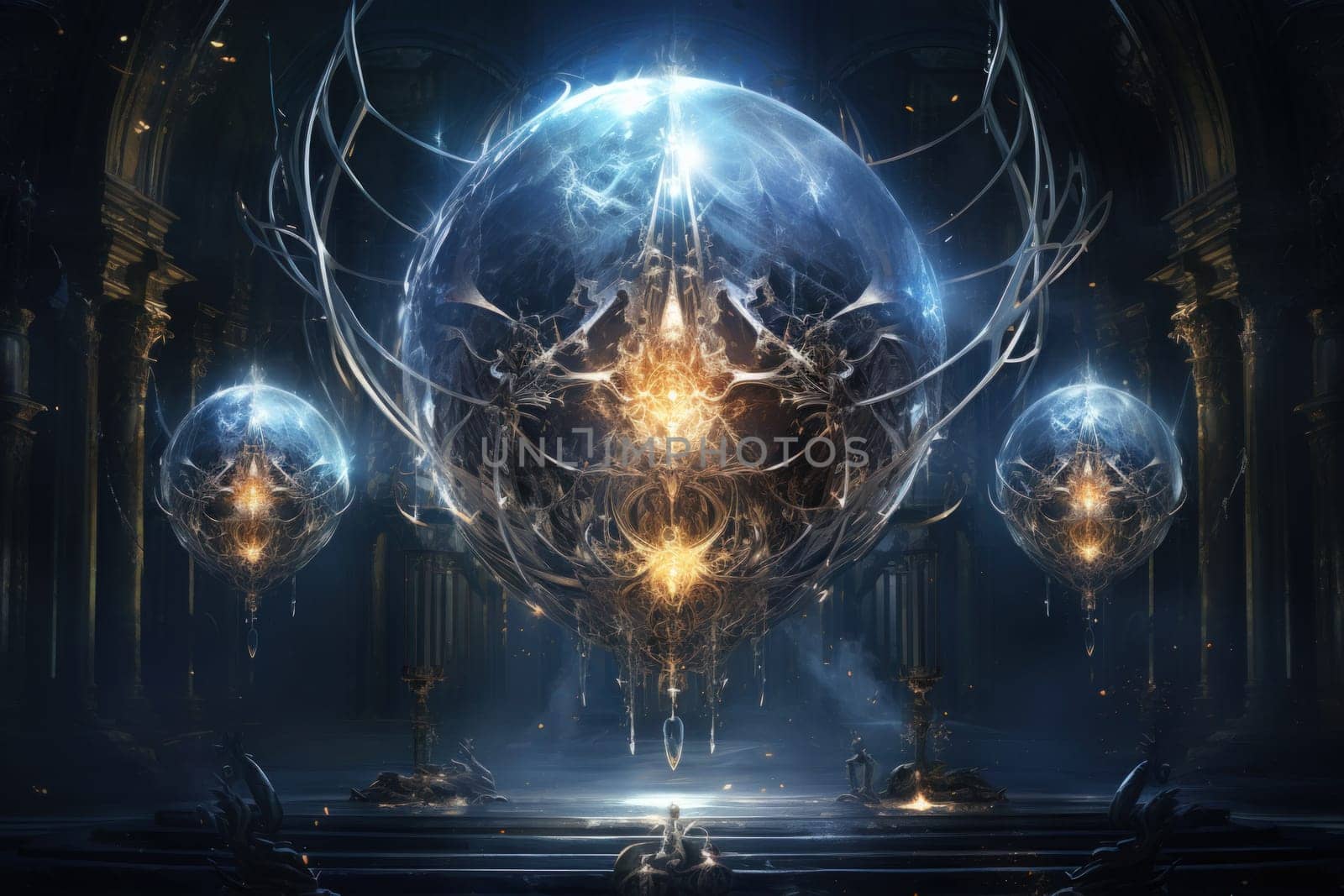 Immerse yourself in the realm of magic with this captivating illustration by a professional visual artist.