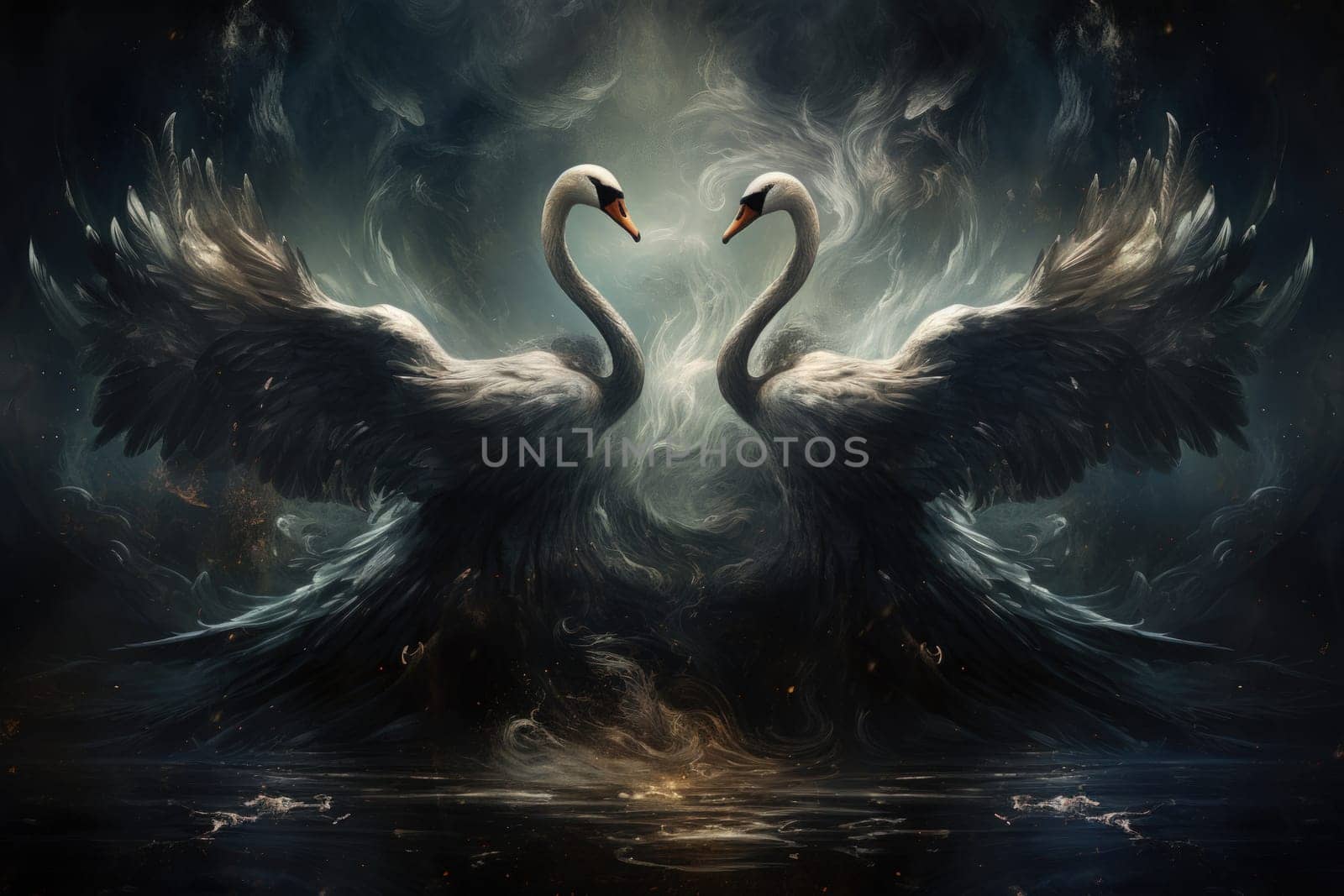 Step into a realm of enchantment and behold the mesmerizing beauty of elegant swan maidens.