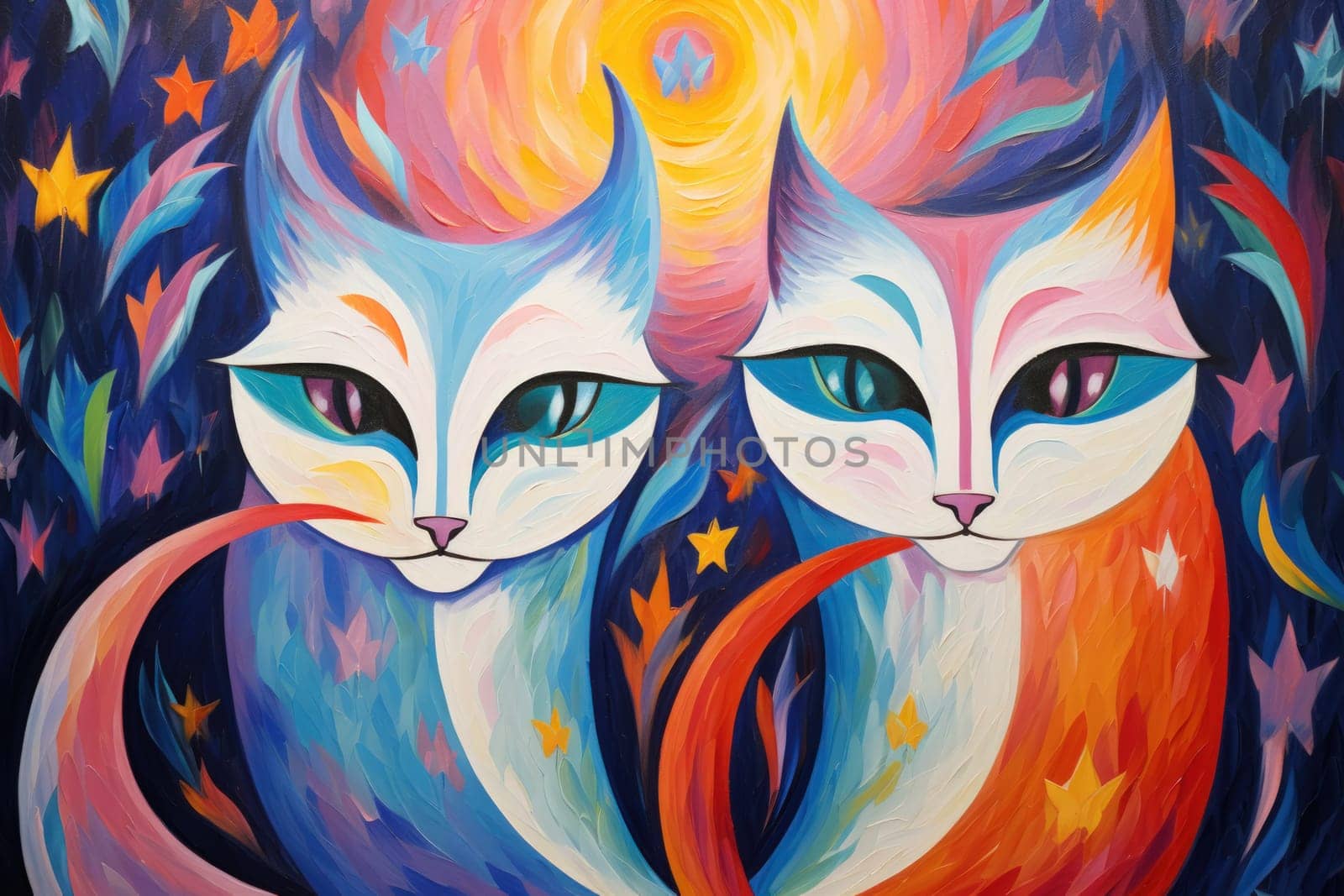 In the depths of fantasy, bewitching moonstone cats prowl. Their sleek forms, adorned with luminescent moonstone markings, captivate all who dare to meet their gaze.