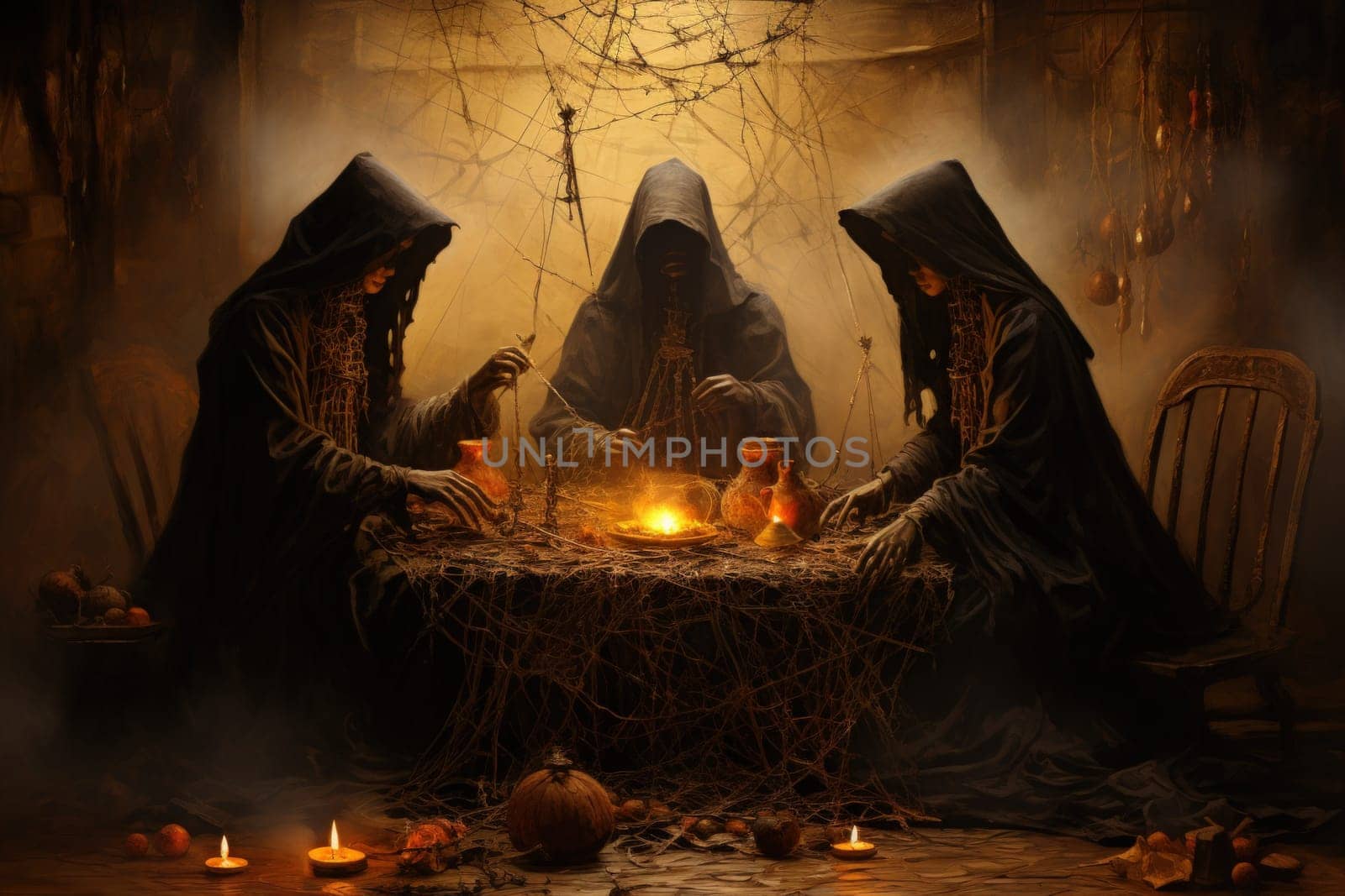 Within the realm of fantasy, enigmatic shadow weavers lurk, their mastery over darkness shaping illusions with mesmerizing precision.