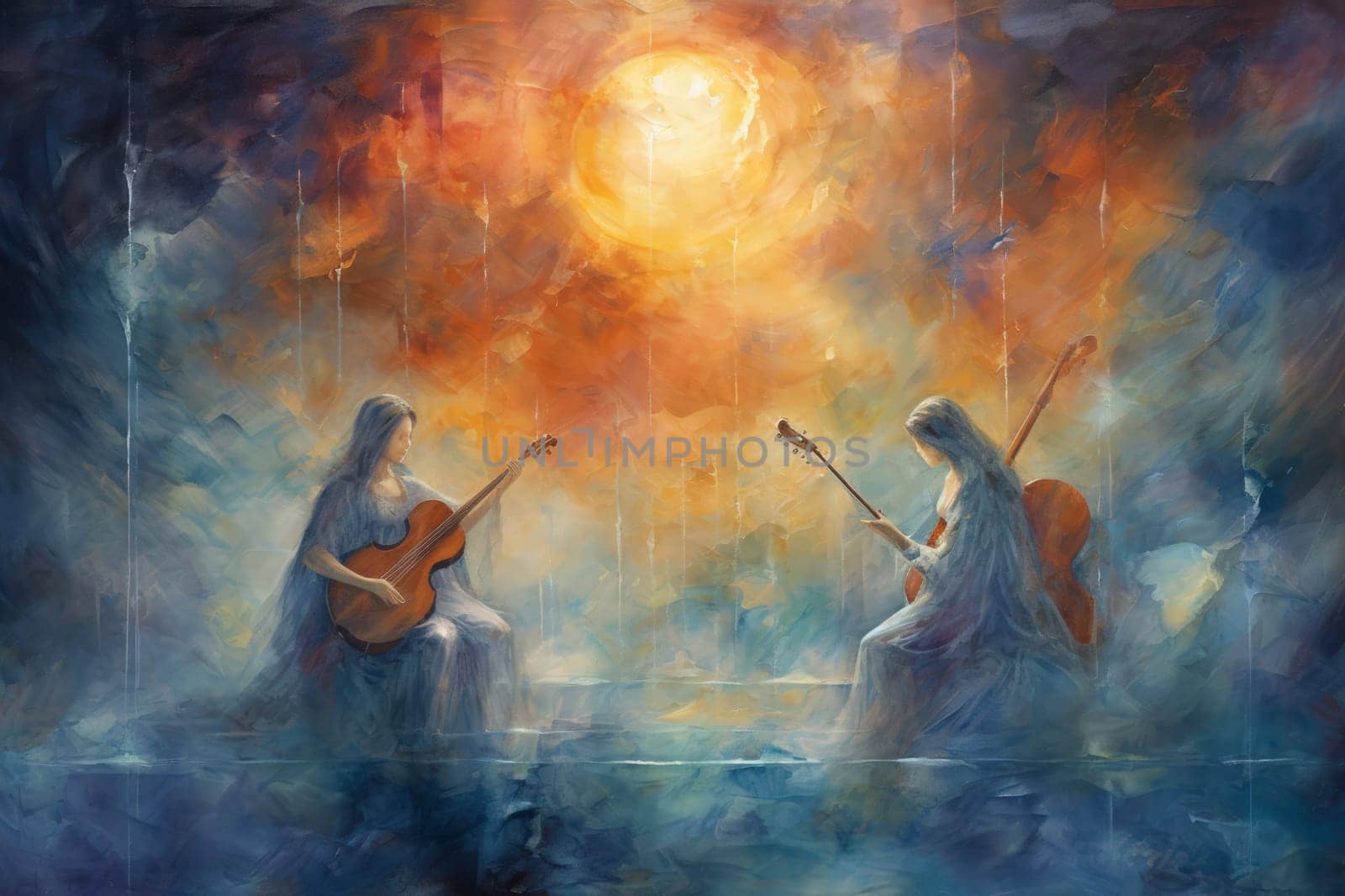 In the realm of fantasy, celestial harpists are ethereal beings whose music transcends the mortal plane and reaches the celestial realms.