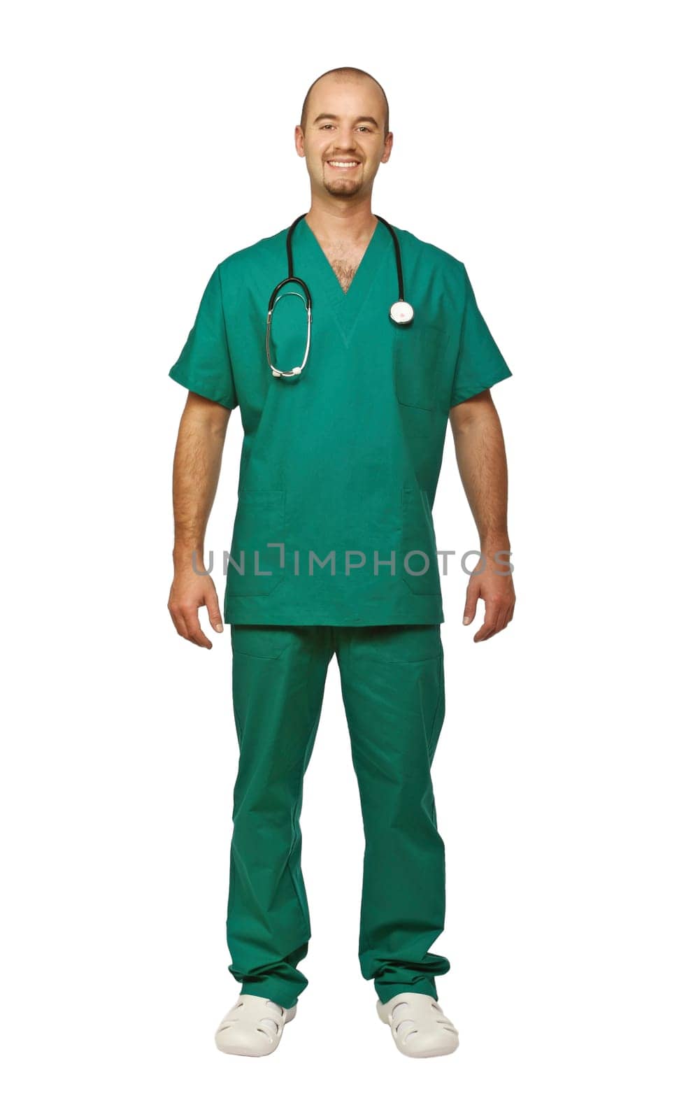 isolated doctor