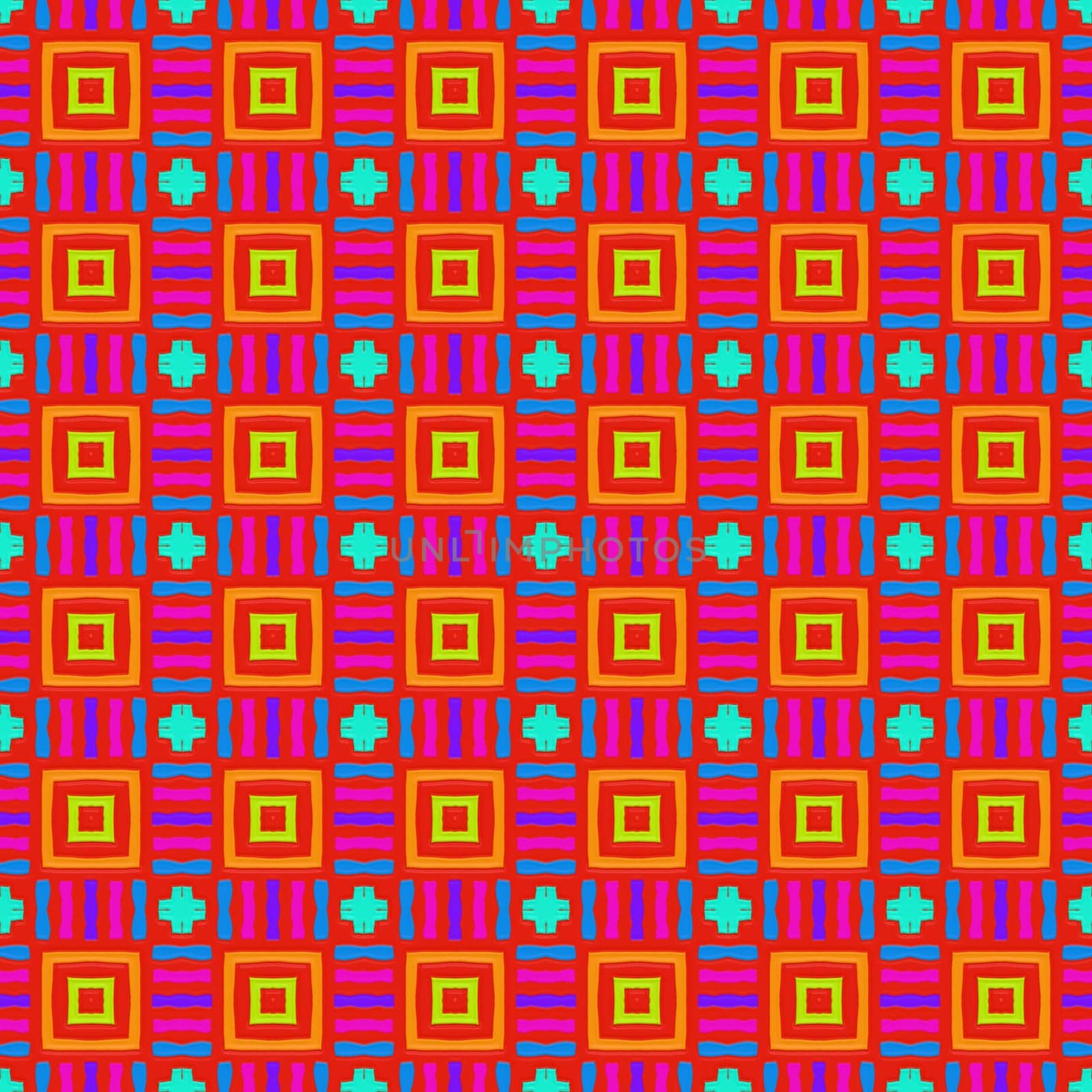 festive 3d pattern