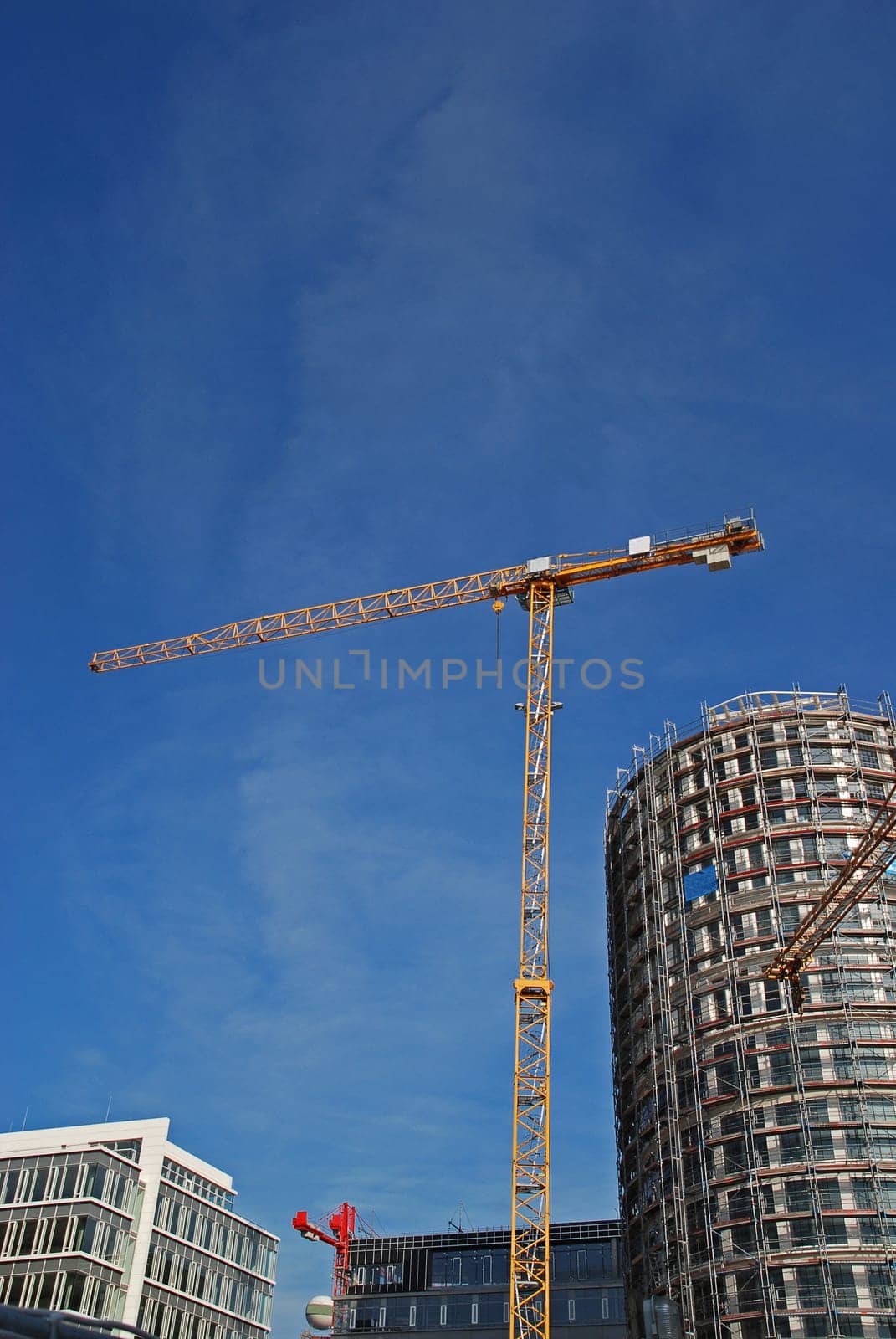 Large-scale construction site