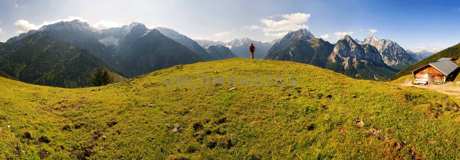 Karwendel Rißtal Panorama