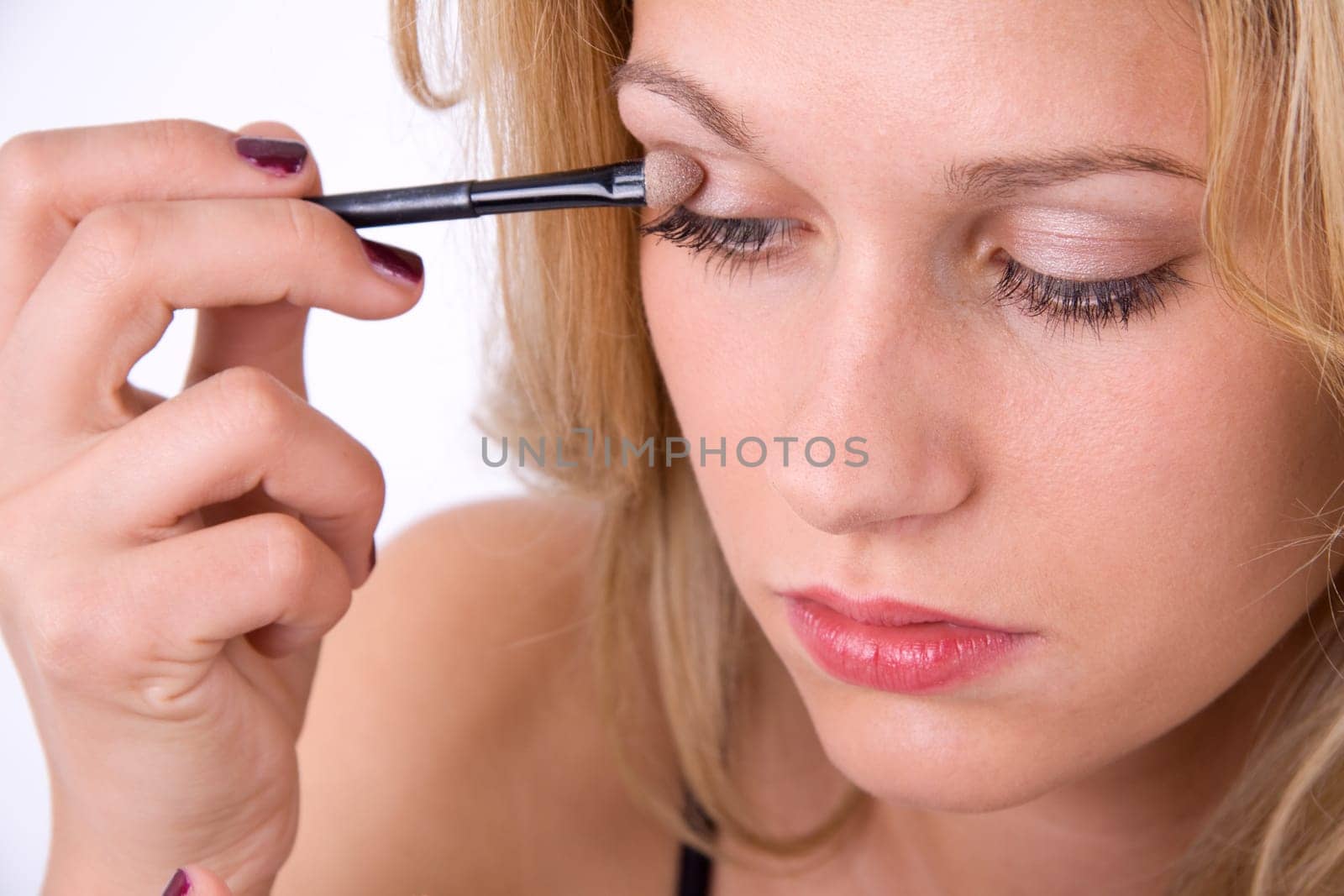 Eyeshadow from above