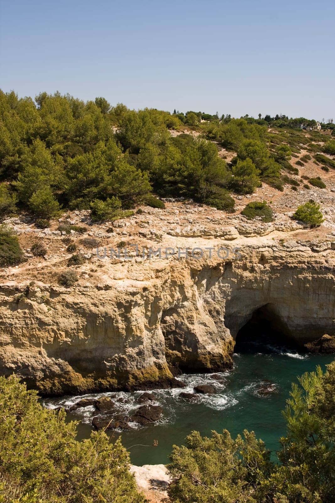 Coastal strip in the Algarve,Portugal