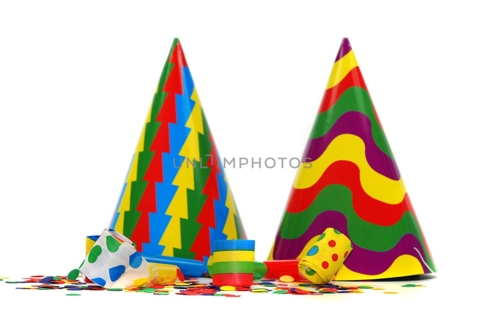 Colorful cones