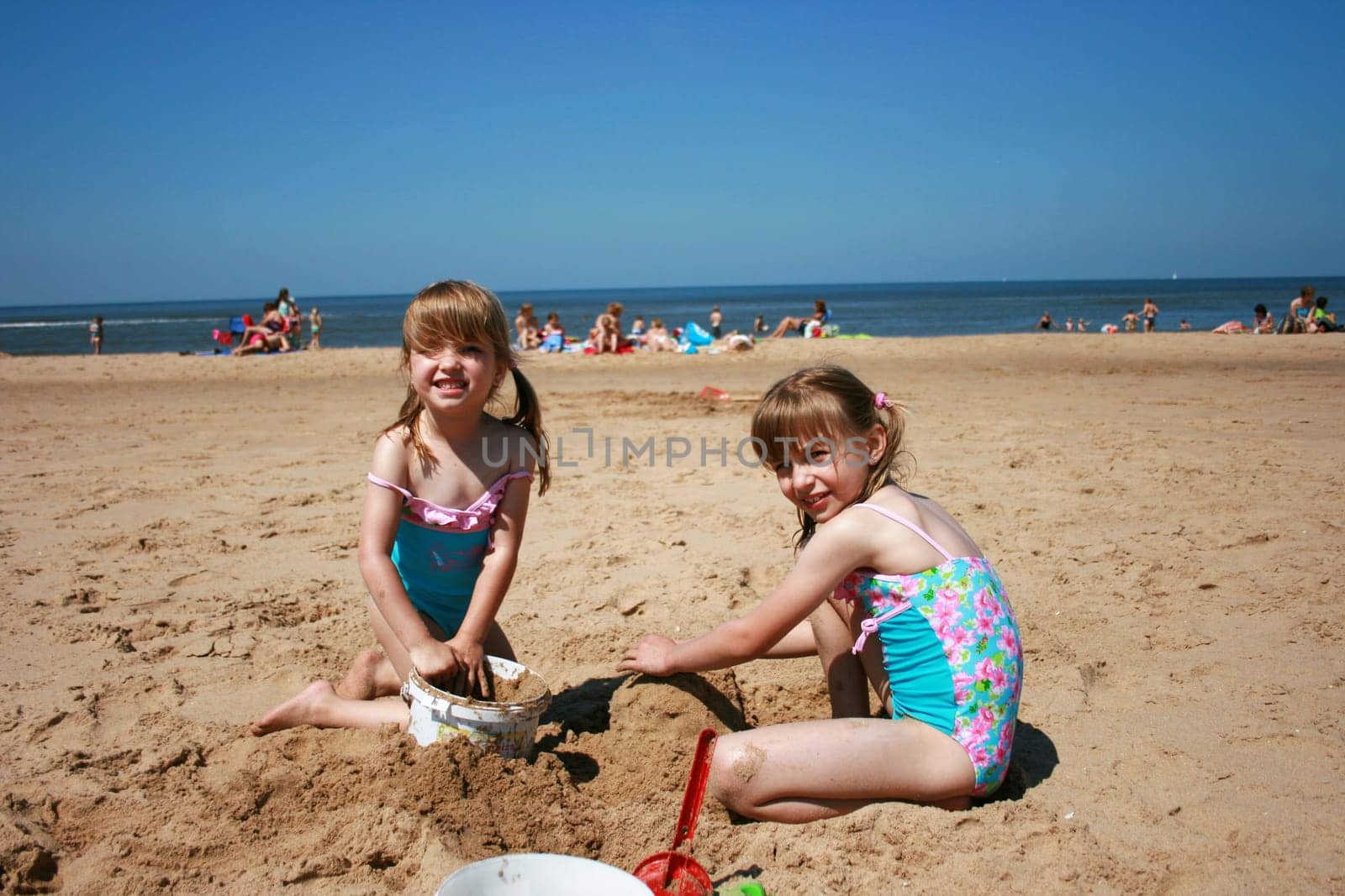 on the beach