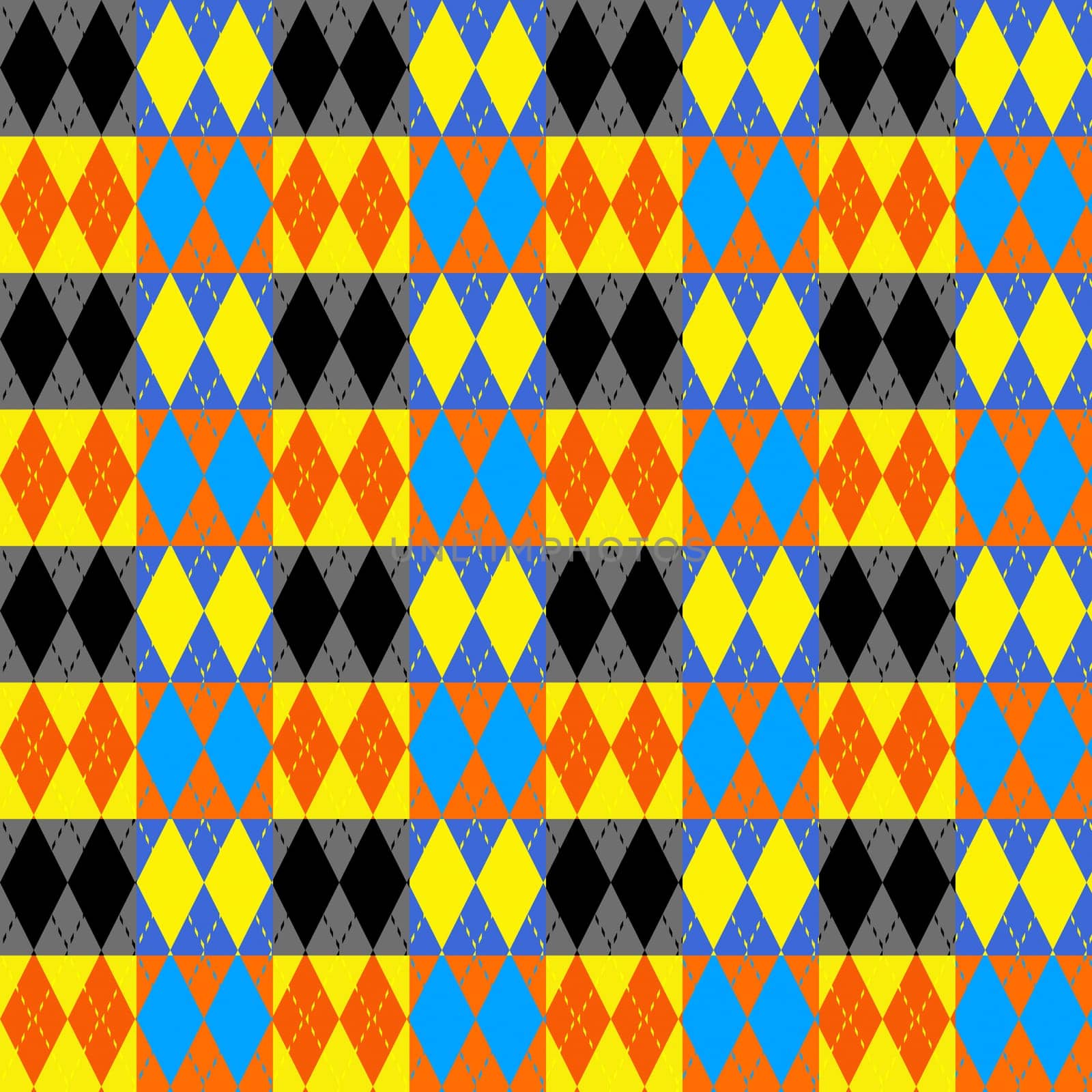harlequin checks pattern
