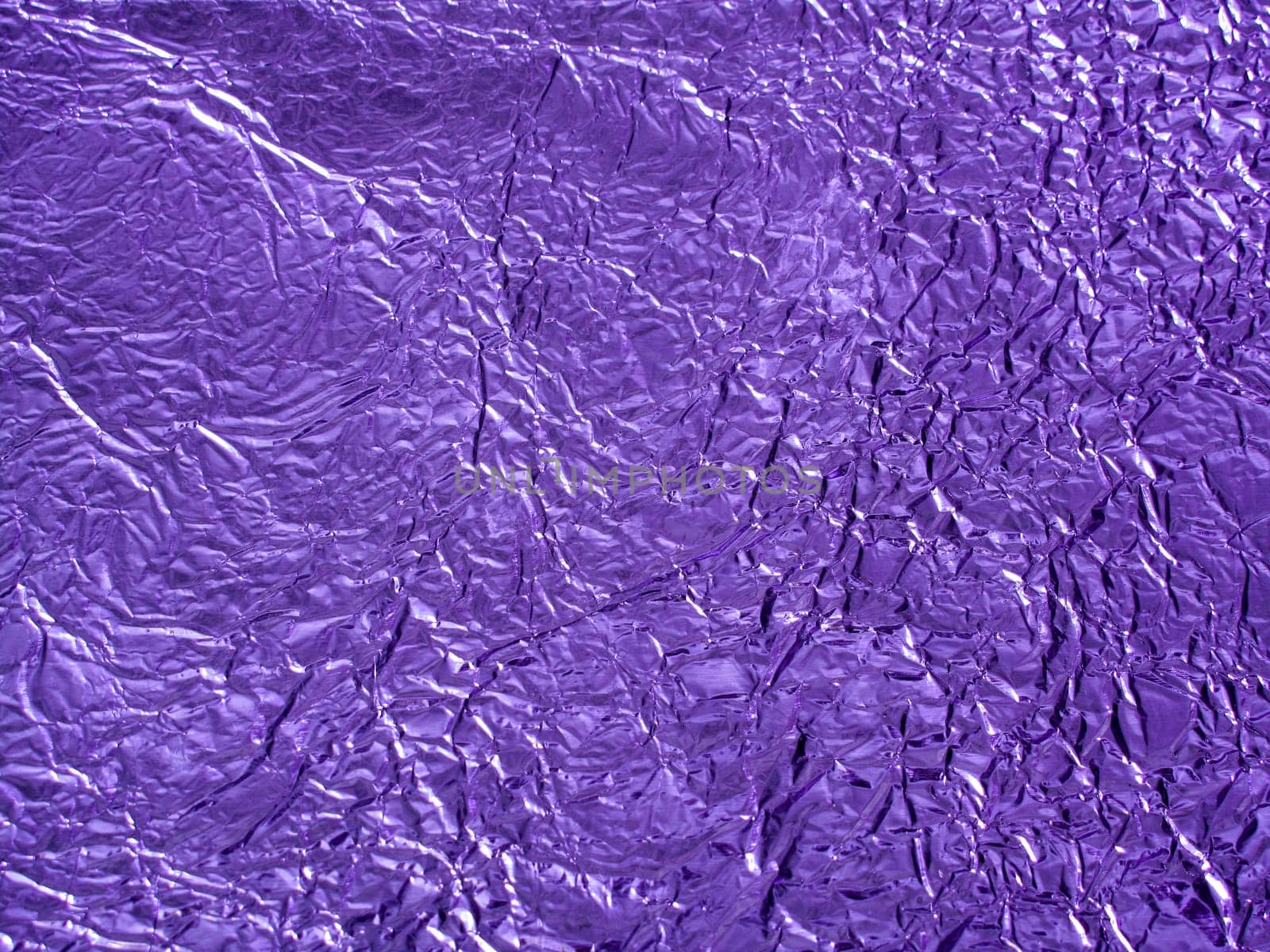 Purple aluminum foil