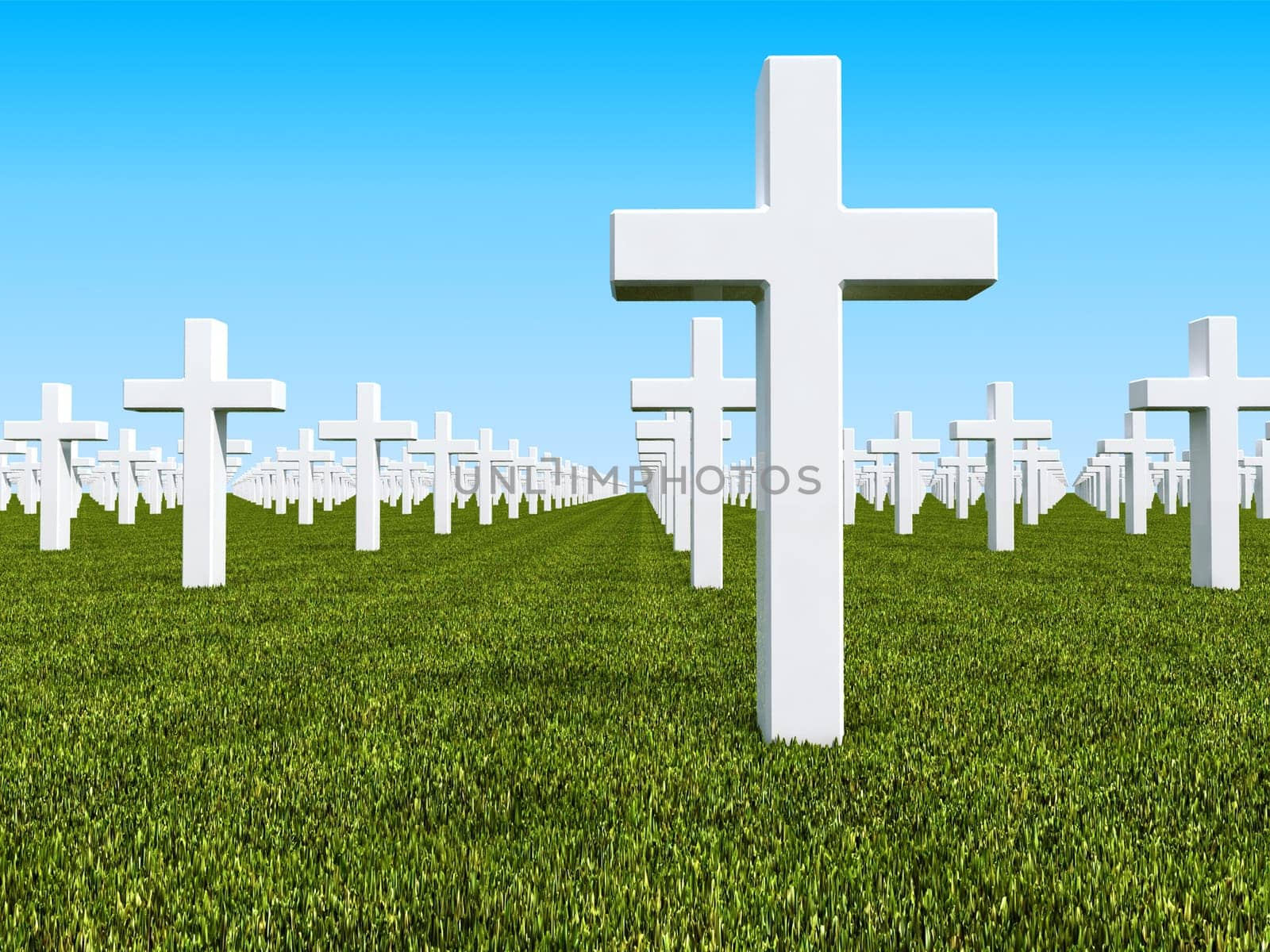 cemetery 3d
