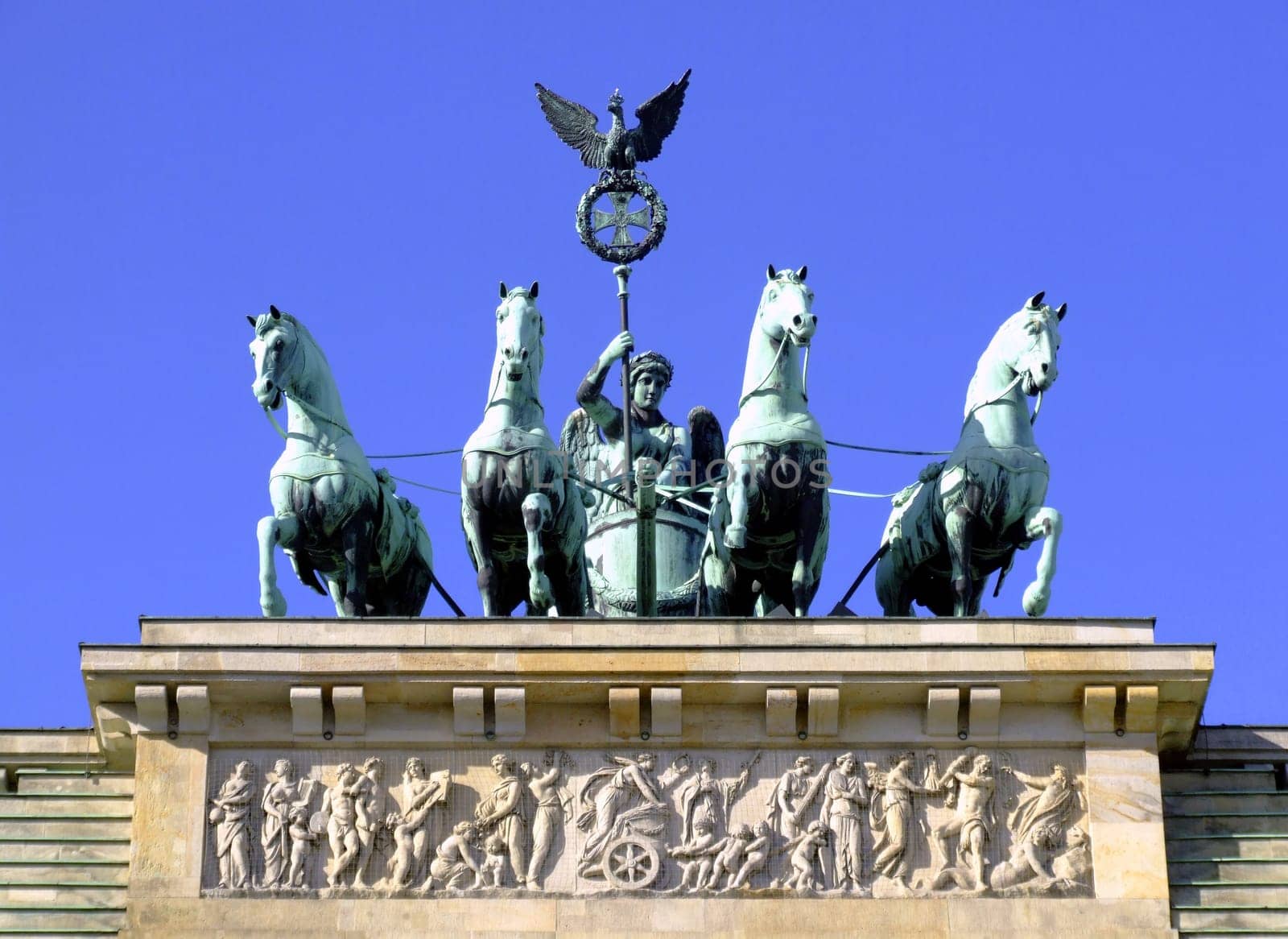 Quadriga on the Brandenburg Gate,Germany,Berlin
