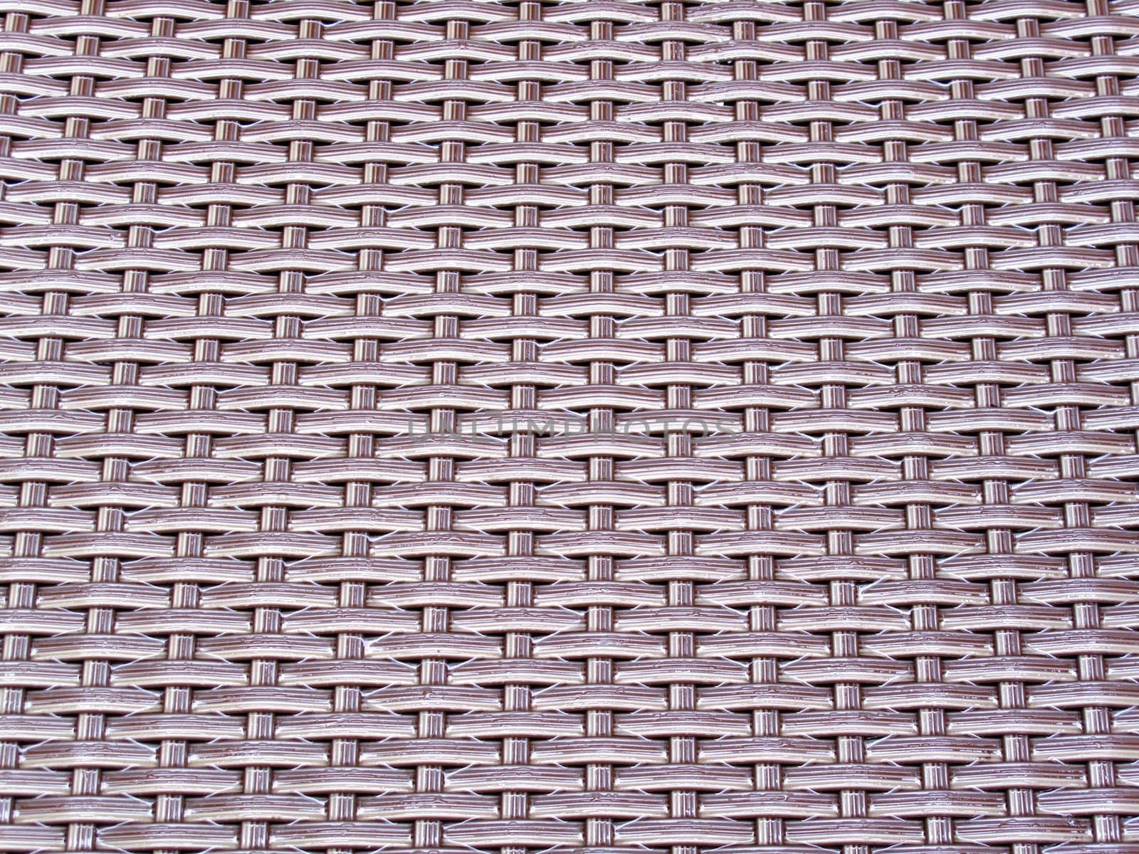 Woven pattern drenched from rain