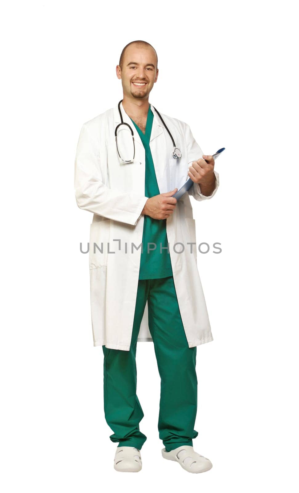 isolated doctor